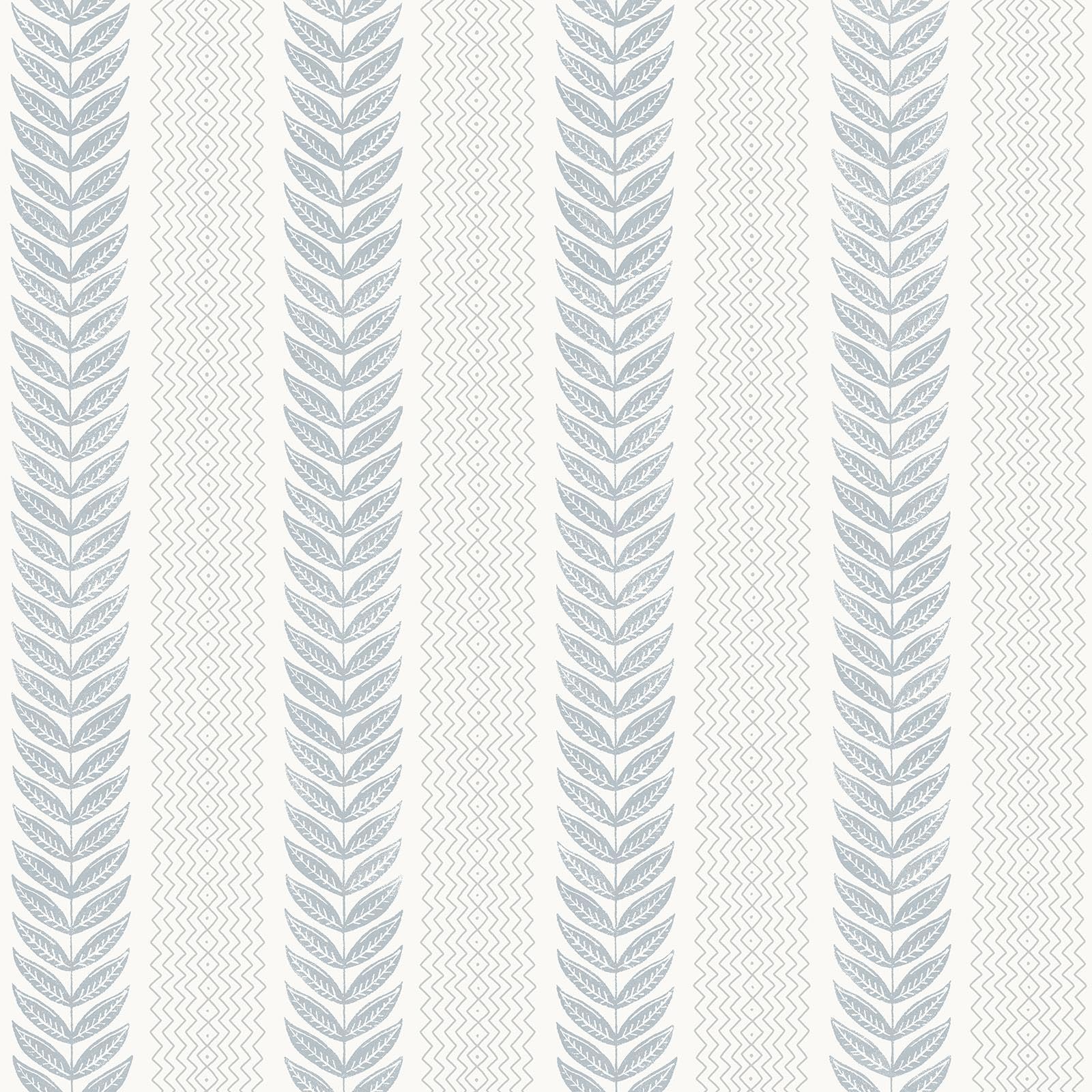 Rasch Wallpaper Blue Chelsea Stripe Wallpaper