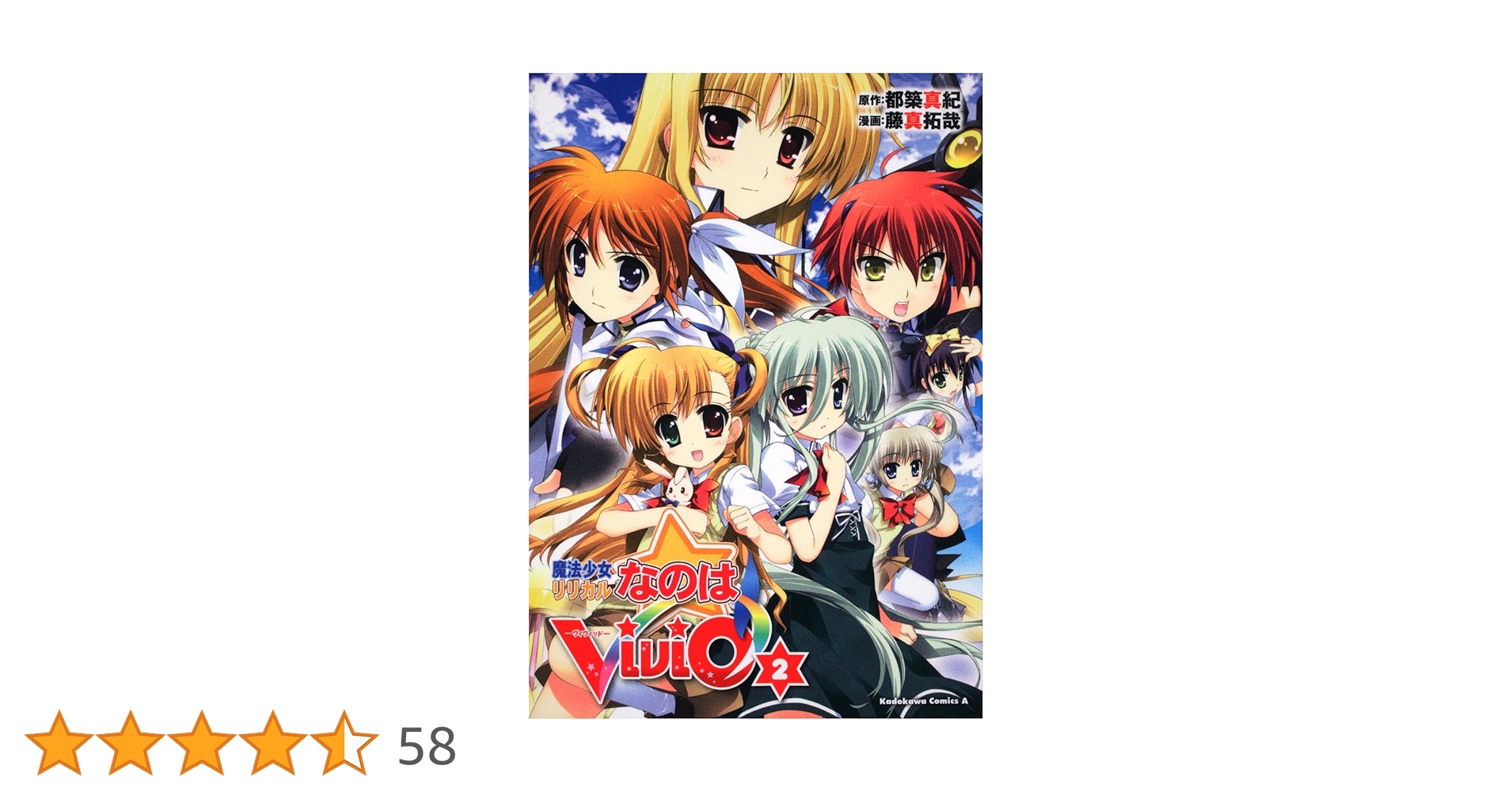 【非売品】魔法少女リリカルなのはViVid 藤真拓哉 B2 サイズ ポスター ② 非売品】魔法少女リリカルなのはViVid 藤真拓哉 B2 サイズ