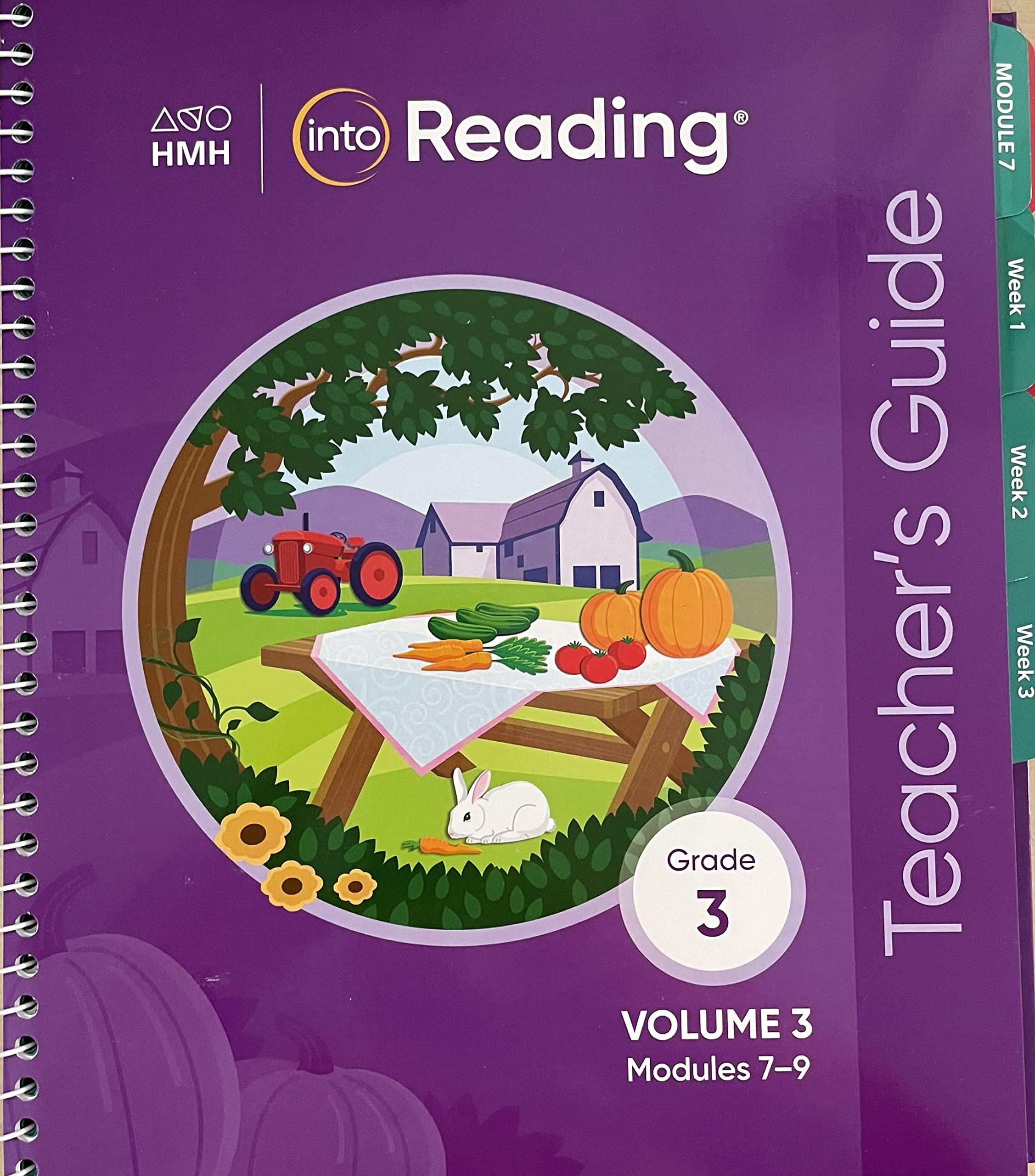 HMH Into Reading, Grade 3, Volume 3, Modules 7-9, Teacher's Guide, c 2020, 9780358461937, 0358461936