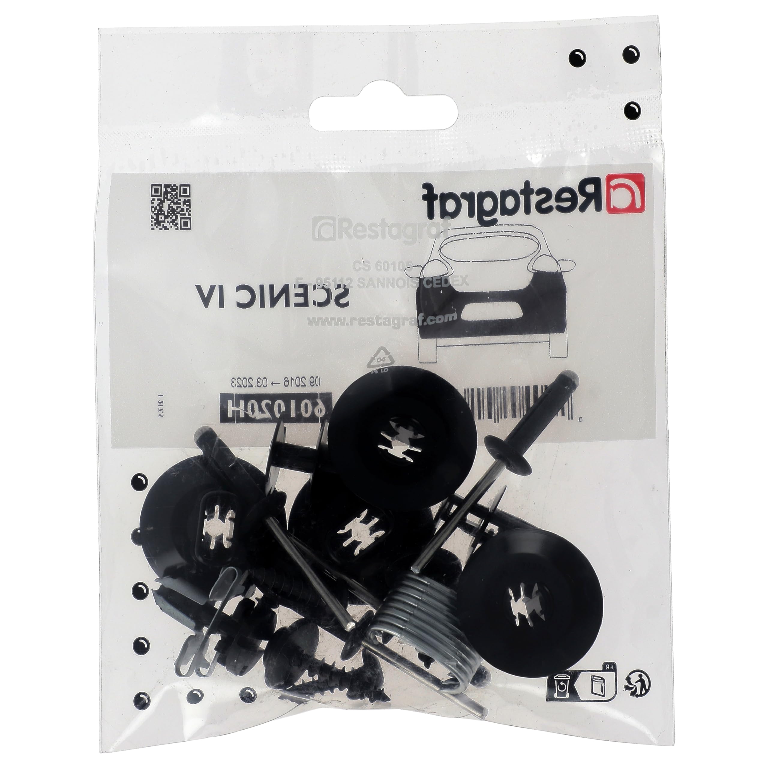 Kit Fixation Portes Citroën C3 (A51) 2009-2017 - 42 Pièces, Référence 605000A - Pour Réparation Ou Remplacement Complet - 2