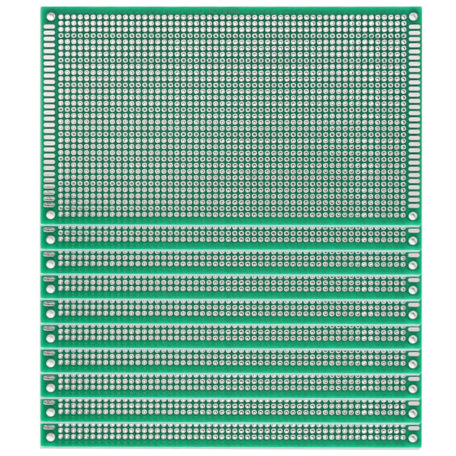 Eagles 10PCS 9x15 cm Double Sided PCB Board,Tinned Prototype Diy Universal FR4 Printed Circuit PCB Board Protoboard pcb kit Electronic Board compatible with Arduino Kits