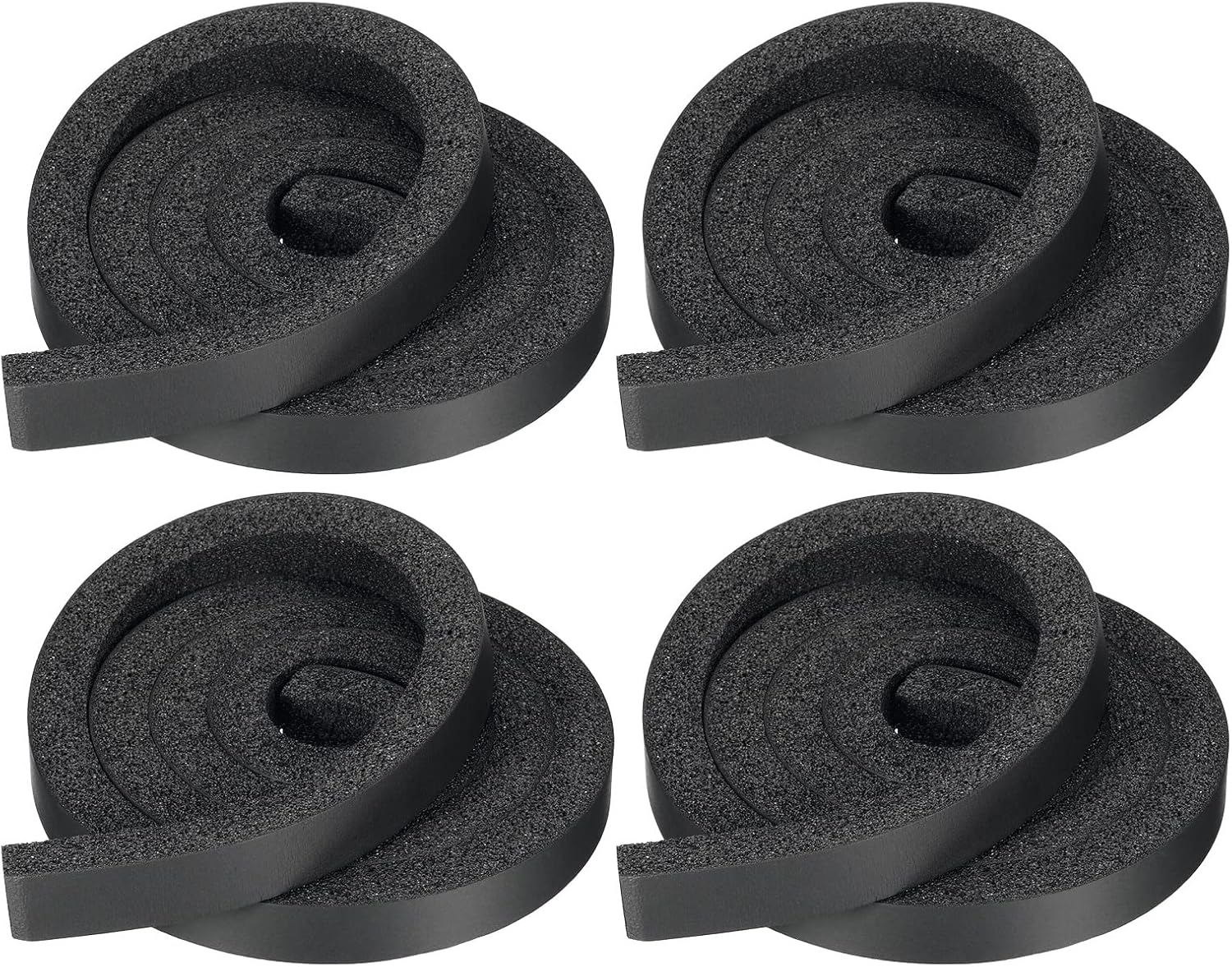 MECCANIXITY Foam Seal Tape Weather Insulation Strip, 25mmx20mm 2m/6