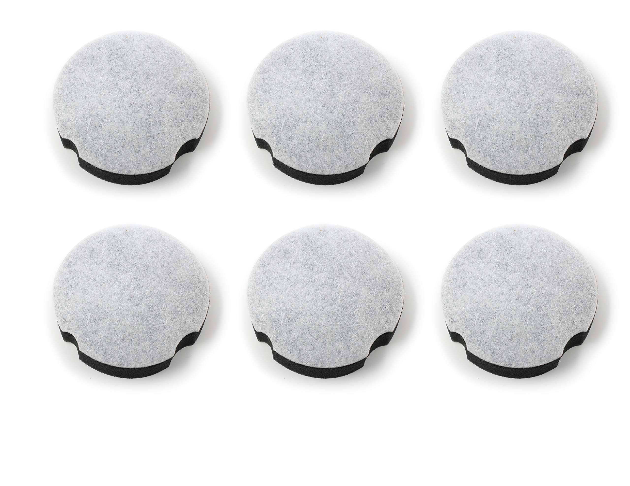 Fette Filter - Filters Compatible with Bissell Powerforce Compact Lightweight Vacuum. Compare to Part # 1604896 160-4896. Pack of 6.