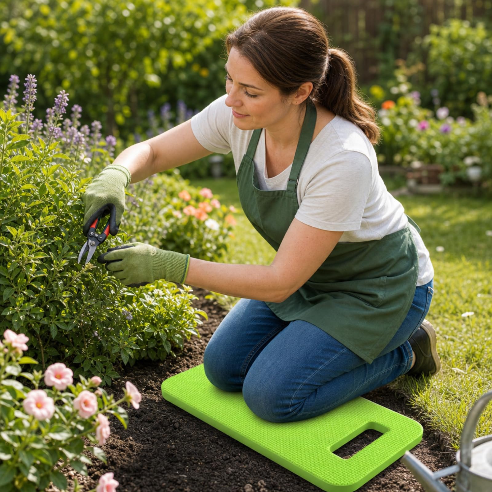 20 ginocchiere da giardino in schiuma spessa, impermeabili, per inginocchiarsi, multifunzione, per pregare, giardinaggio, bagnetto, yoga, 39 x 17 cm (colore classico)