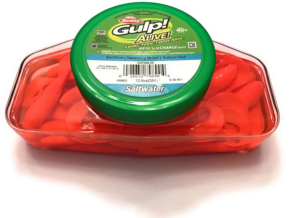 ガルプ　アースワーム レッド　8個 ガルプ アースワーム レッド 8個