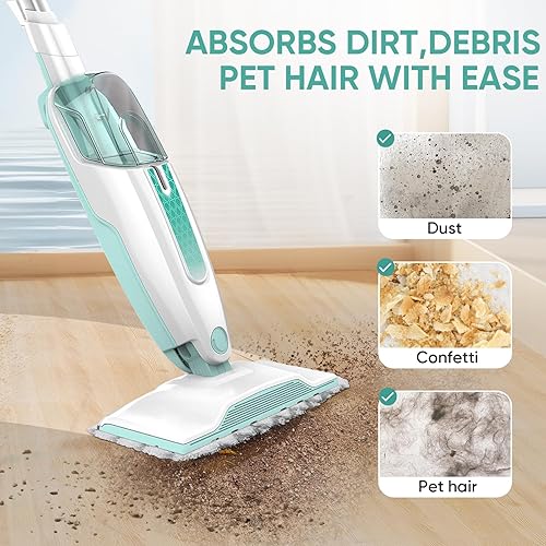 Miniatura 5 de 6 Pack S1000 S2001 Steam Mop Replacement Pads for Shark S1000 S1000A S1000C S1000WM S10001C S1200 & S2001 SteamSpot Steam Mop