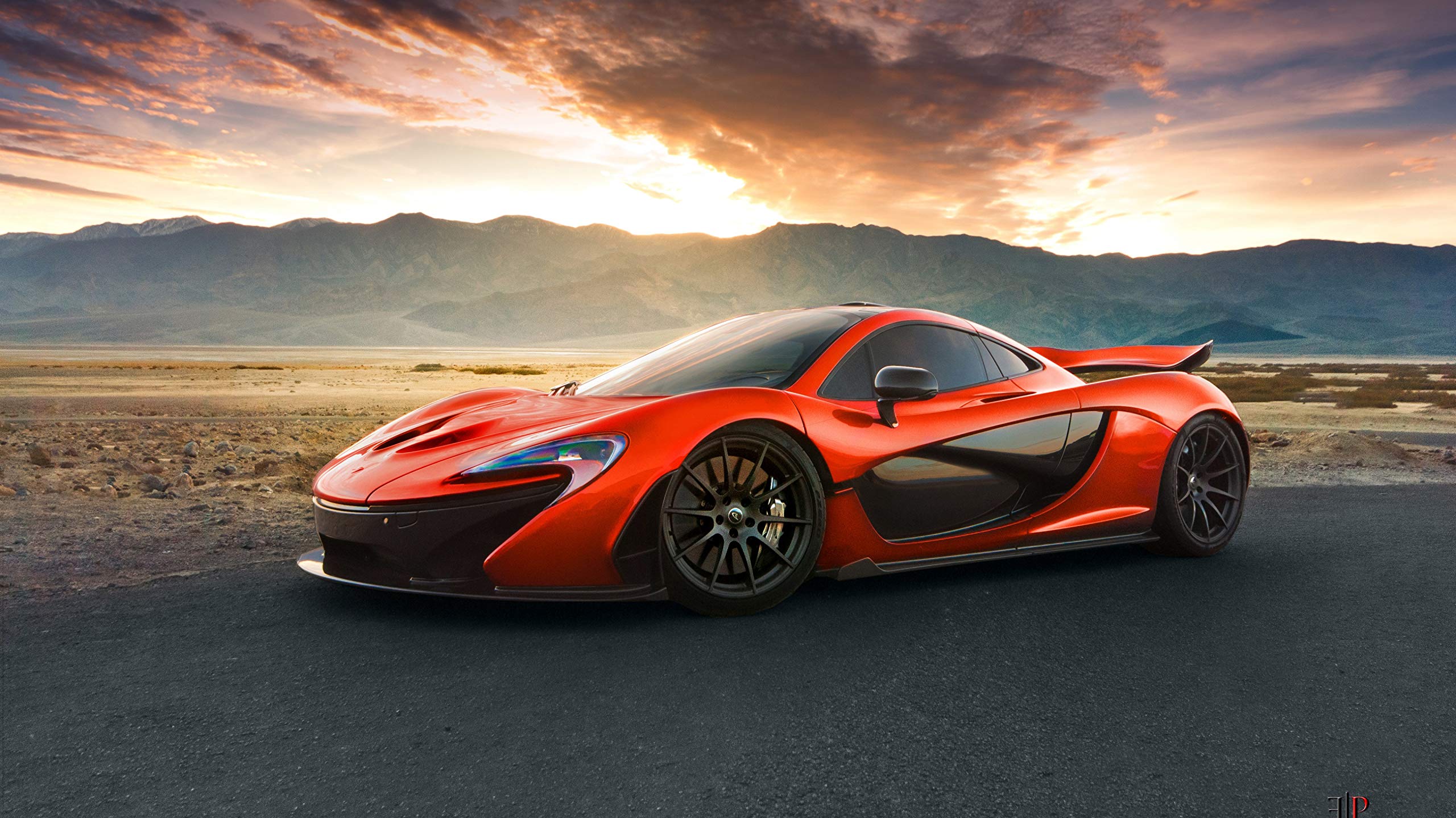 Amazon.com: Iconic Arts Supercar- McLaren P-1 Laminated 24x36