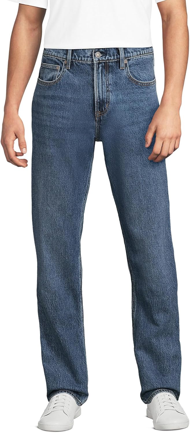 Lands' End Men's Stretch Comfort Waist Classic Fit Jean