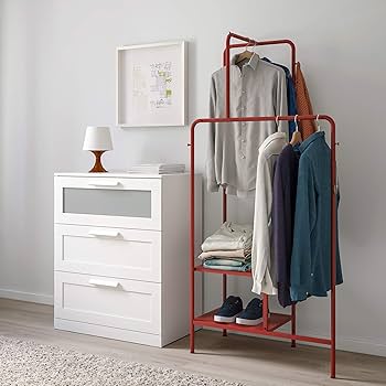 【美品・廃盤】IKEA NIKKEBY ニッケビー　チェスト赤 A375 IKEA/イケア ニッケビー チェスト レッド NIKKEBY - メルカリ