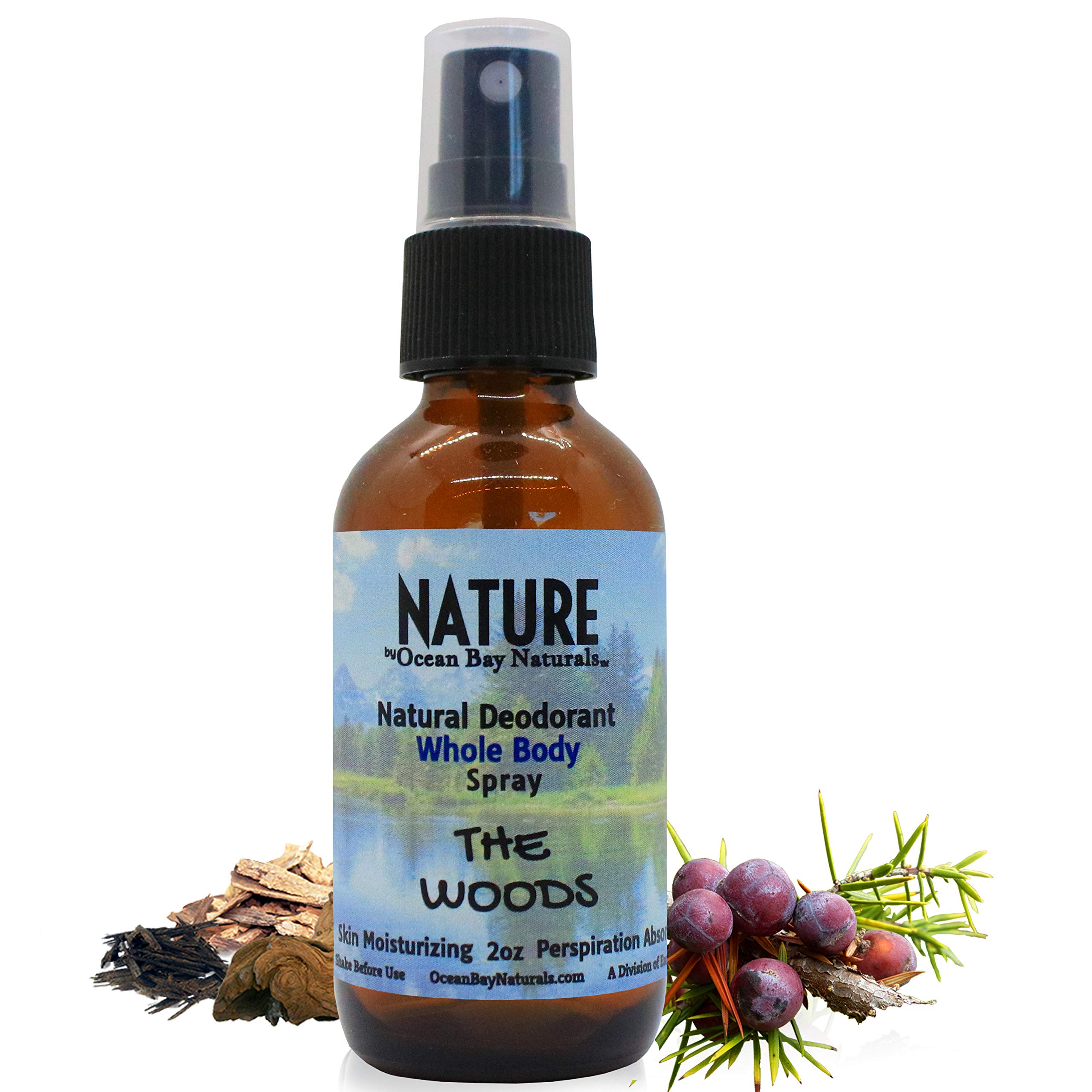 NATURE | Natural | Organic| Deodorant Spray | THE WOODS
