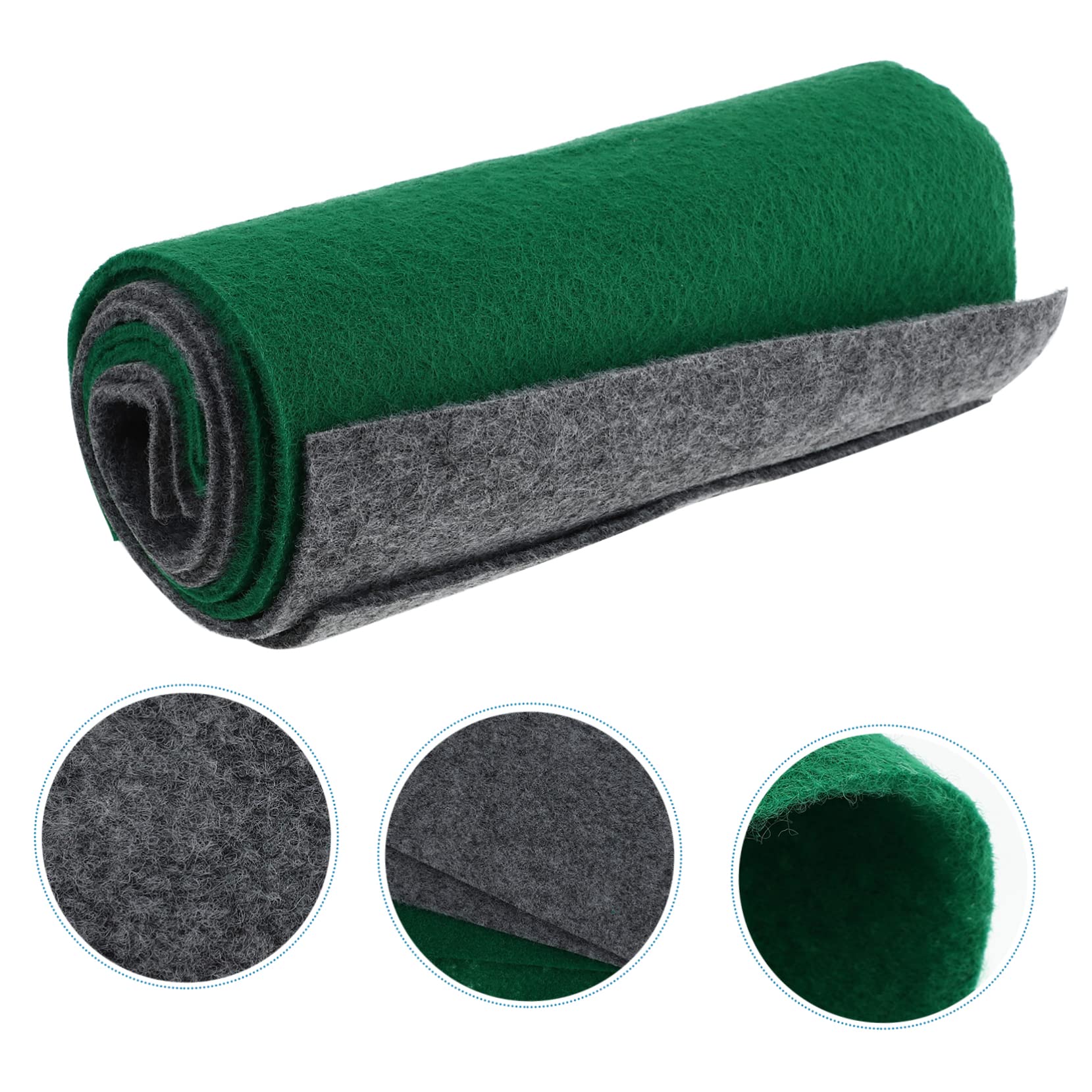 8piezas Alfombra para Terrario De Reptiles Paquete De y Absorbente para Geckos y Serpientes Color Gris