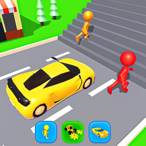 Shape Transform Shifting Race Master: Vehicle Switch Car Factory Transforming Game