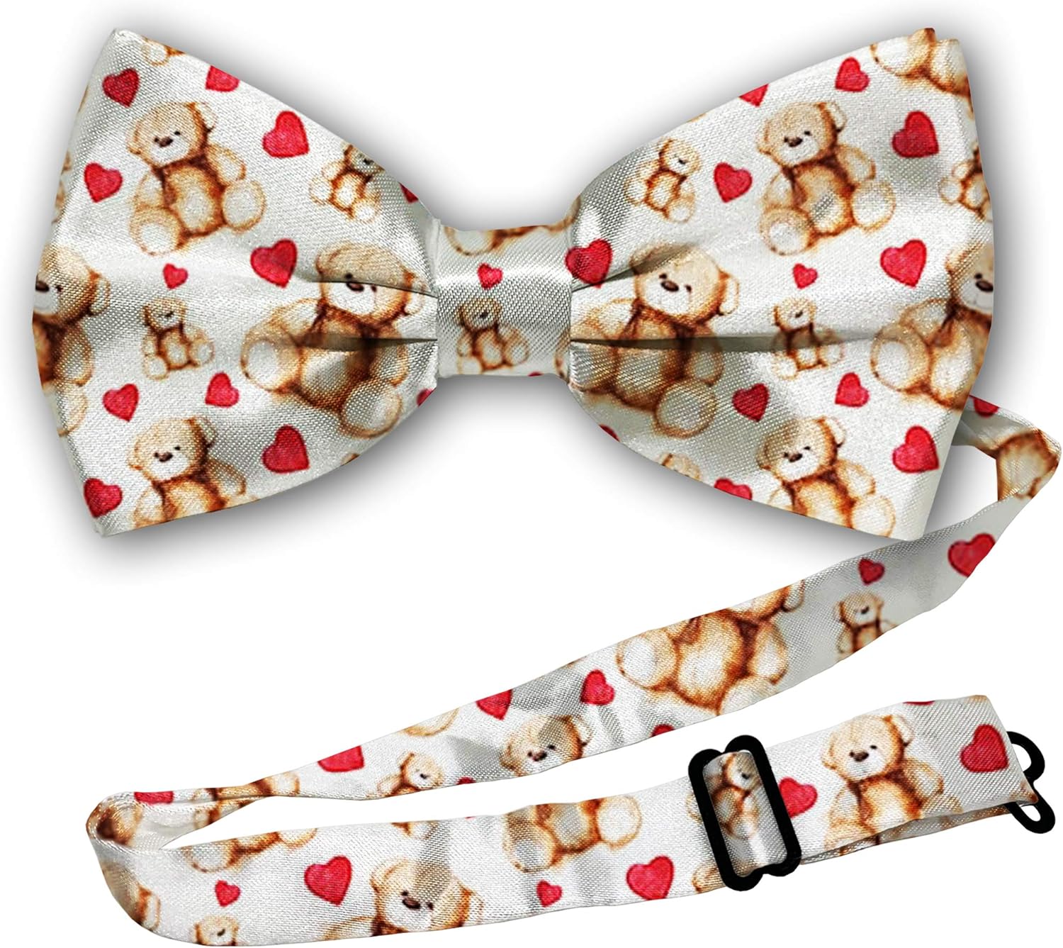 Bow Tie Tuxedo Butterfly Cotton Adjustable Bowtie for Mens, Boys and Pets[cartoon lovely teddy bear toy] : Clothing, Shoes & Jewelry