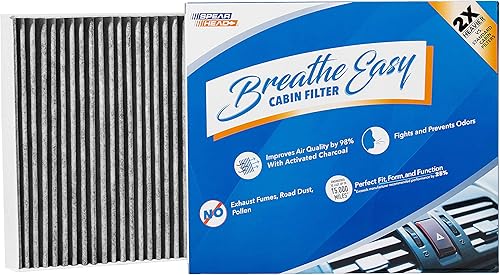 Miniatura 13 de Spearhead Premium Breathe Easy - Filtro de cabina con hasta un 25% más de vida útil con carbón activado