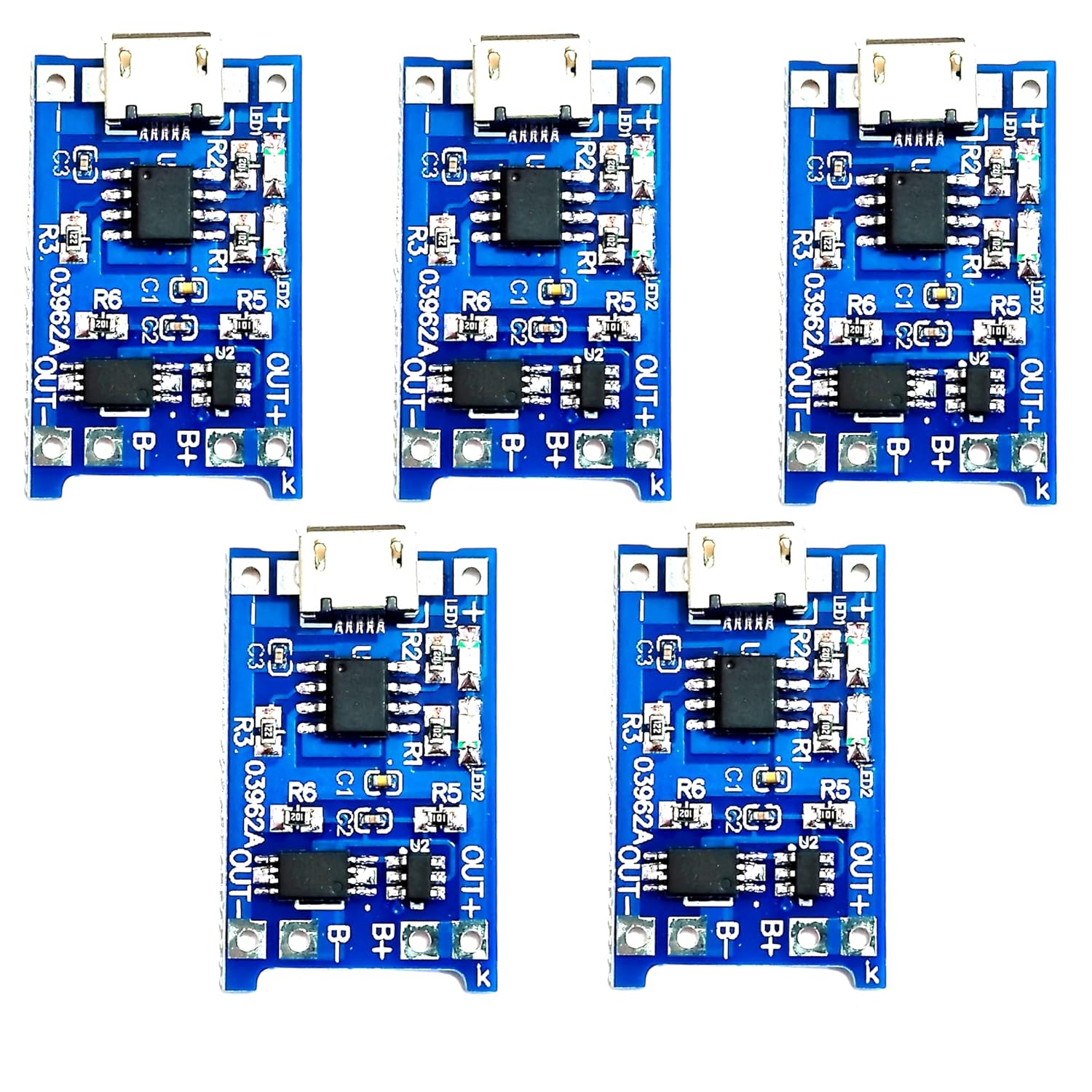5V Boost Step Up Power Supply Module 5V 1A Lithium LiPo Battery Charging Protection Board Led D %e2%98%86m I.1274246815