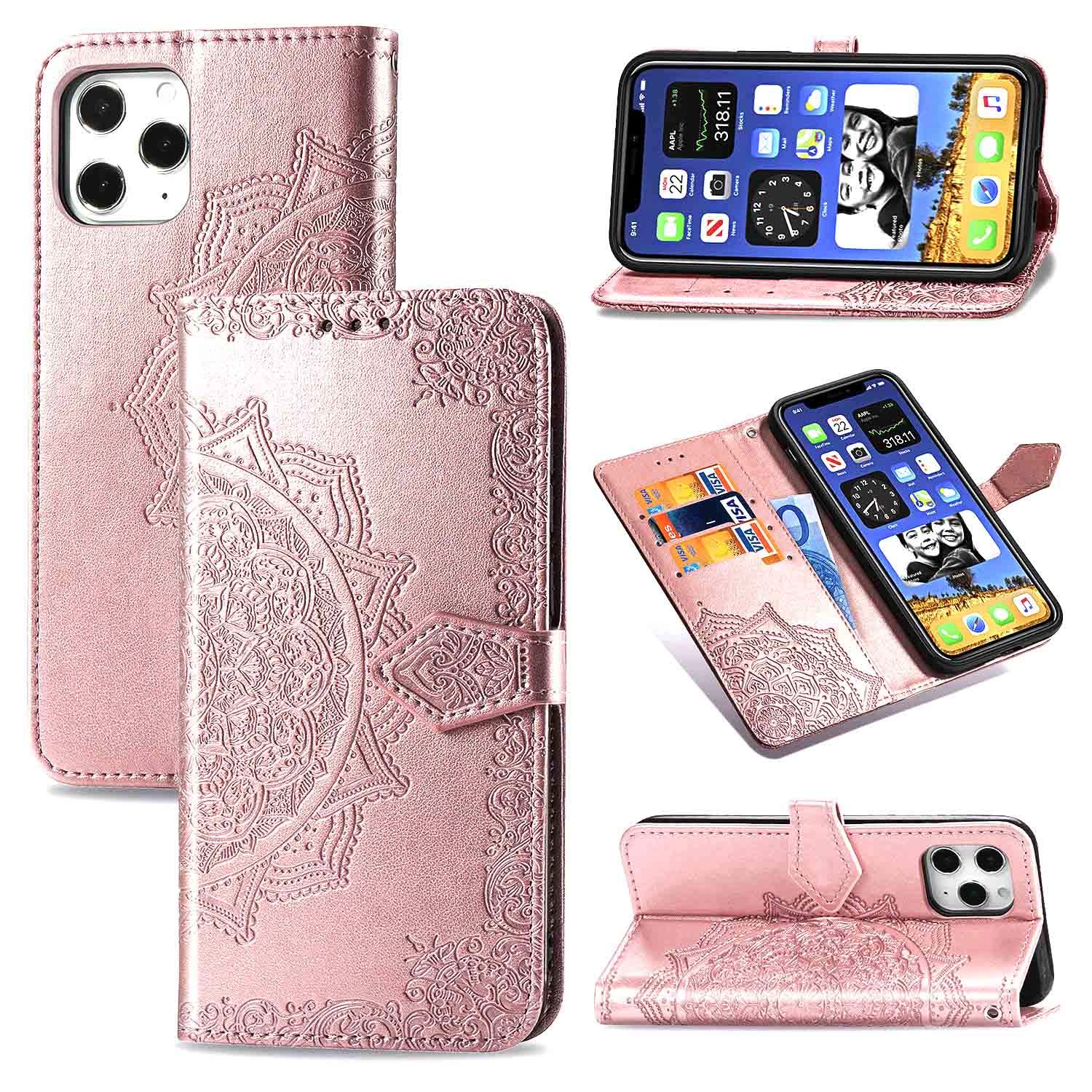 Amazon.com: iEugen Compatible with iPhone 12 Pro Max Case,3 Card