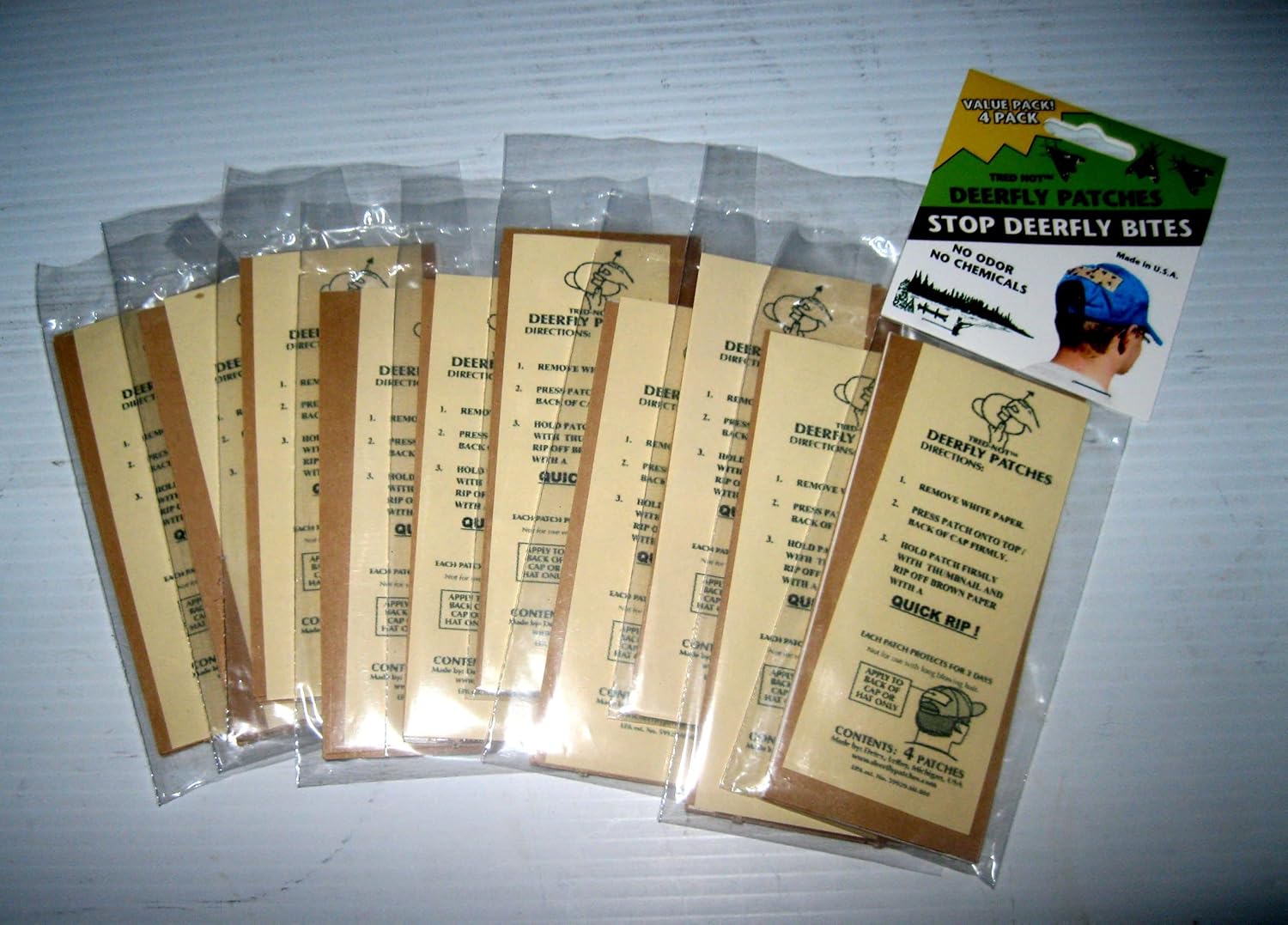 Deerfly Patches/Deer Fly Repellent Patch (40 Pack)