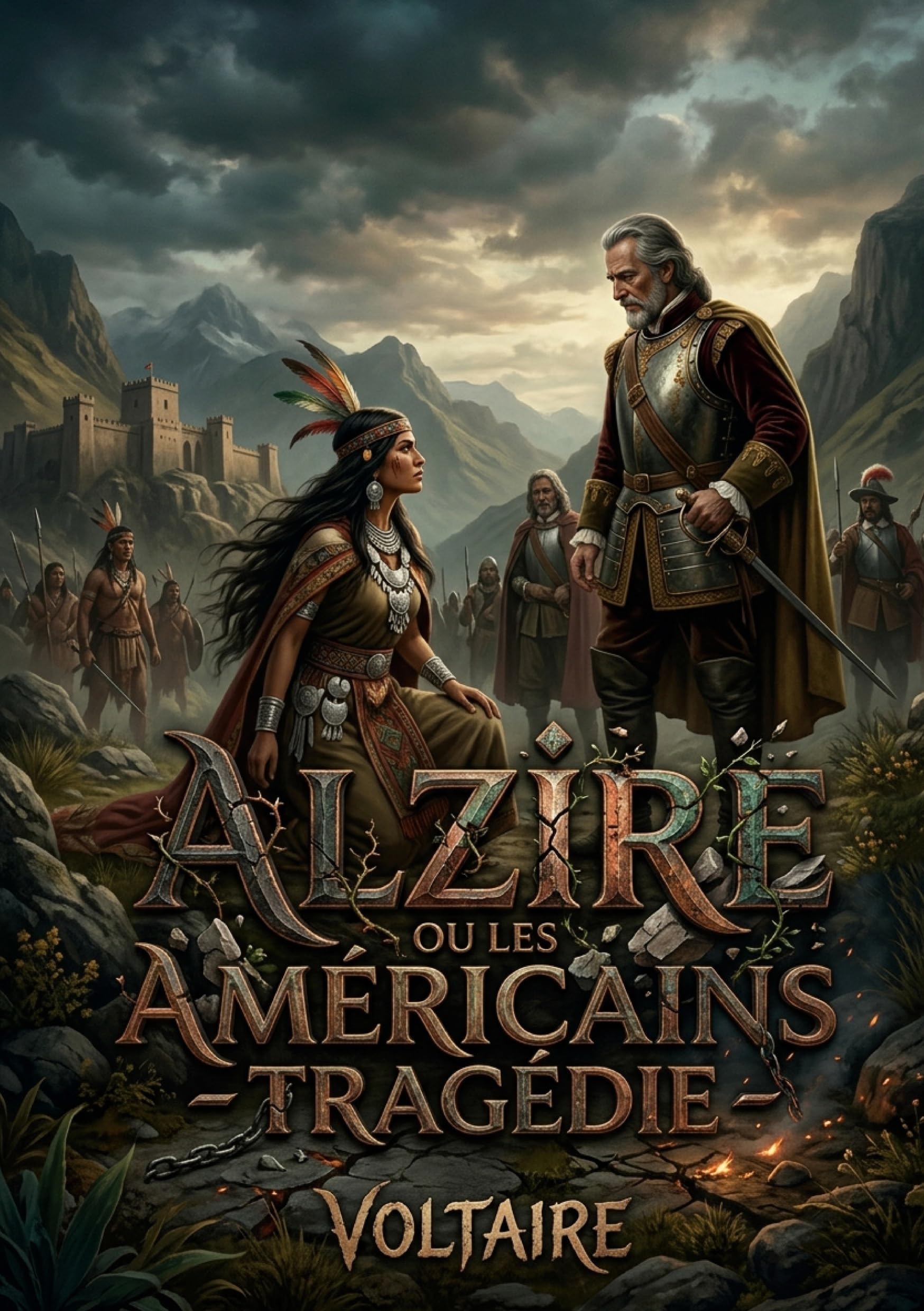 Alzire ou Les Américains - Tragédie: La tragédie d'Alzire ou Les Américains, une pièce de théâtre classique de Voltaire explorant les thèmes de la religion, de la vertu et de l'humanité.
