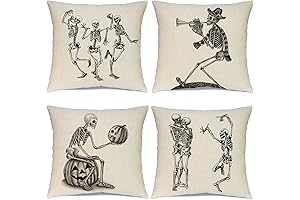 Ueerdand Skeleton Pillows: Spooky and Comfortable Halloween Decor