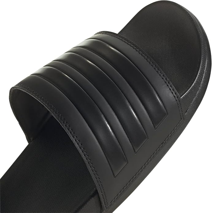 adidas Unisex-Adult Adilette Comfort Slide Sandal QUICK-DRY UPPER: Single-bandage EVA upper dries fast