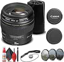 Amazon.com: Canon EF 85mm f/1.8 USM Lens (2519A003) with