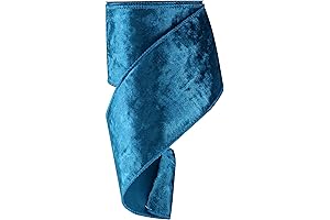 Teal Christmas Velvet Ribbon for Exquisite Holiday Décor