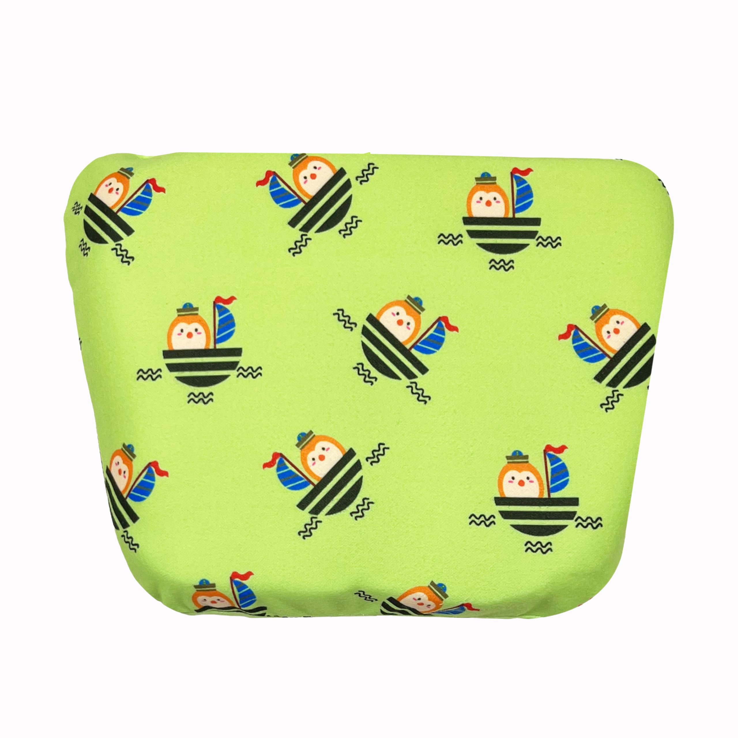NEW COMERS® Memory Foam Kids Pillow with Washable Cover, Soft & Lightweight, Neck Support, for Ages 1-5 Years, 28x20x3 cm (Multi8)