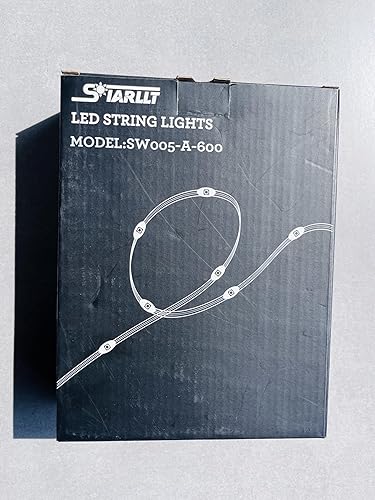 Miniatura 9 de Soiarllt Tira de luces LED de 206 pies, 600 luces LED para exteriores, luces de hadas enchufables, luces de Navidad impermeables, 8 modos de luces