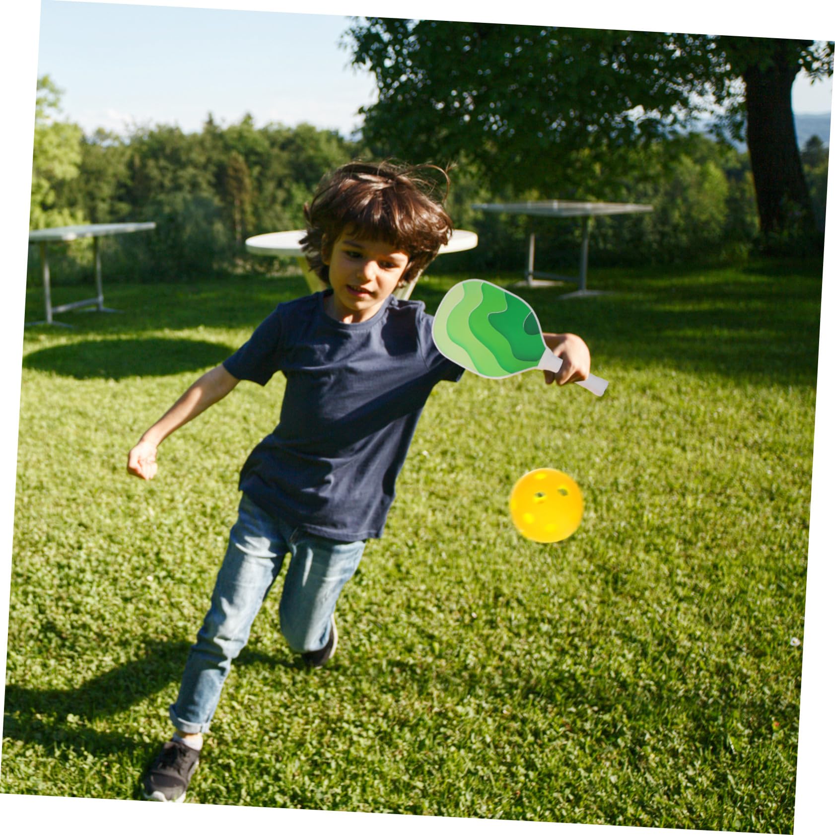 BESTonZON Racchetta Da Pickleball Termoformata Leggera Con Antiusura Set Completo Per Allenamento e Gioco in Famiglia Adatto Principianti e Professionisti