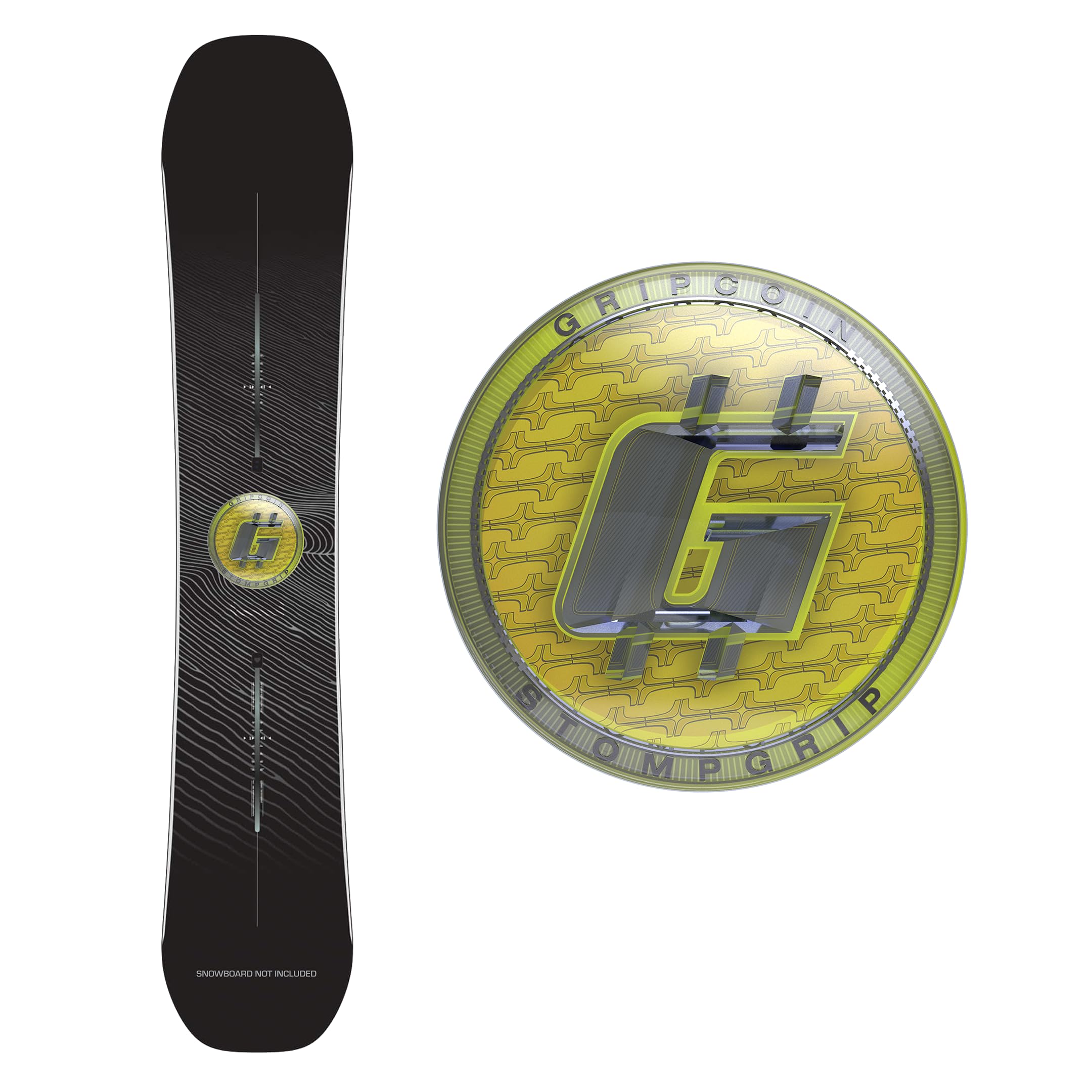 StompgripPremium Snowboard Stomp Pad | Gripcoin | Vice Collection | 3D Decal