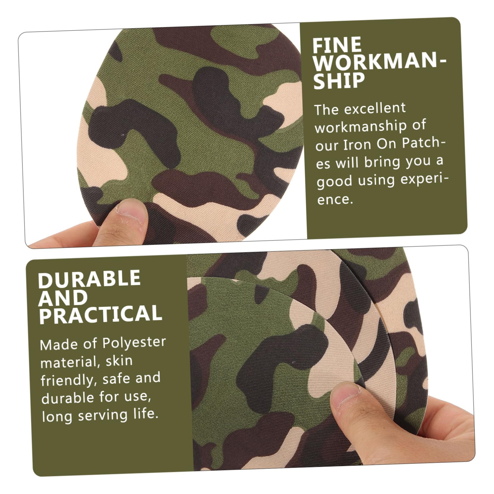 Gadpiparty 5 Sätze Bügelflicken Für Kleidung Camouflage Muster Reparierende Patches Für Jeans Shirts Und Taschen Vielseitige Patches Zum Aufbügeln Oder Aufnähen Diy Bedarf 10 Stück * 5