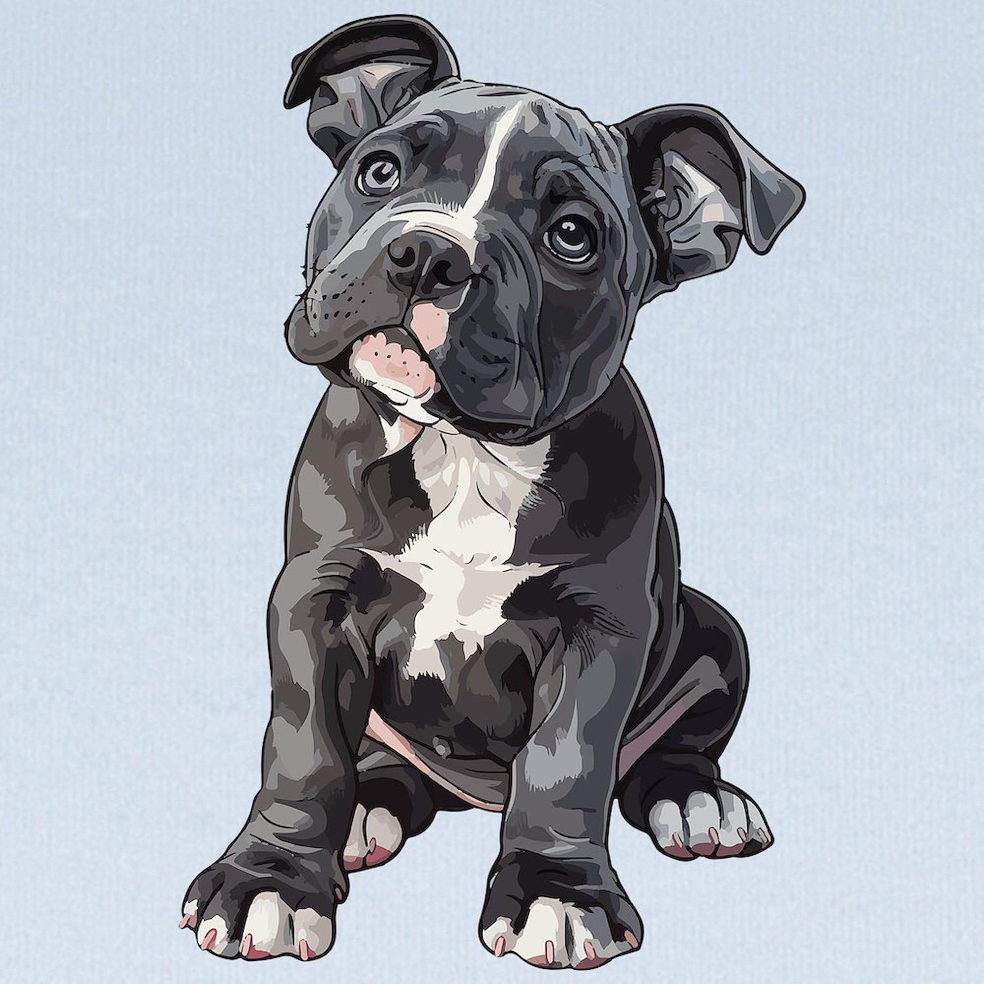 CafePress American Bully Puppy Baby Blanket, Super Soft Newborn Swaddle