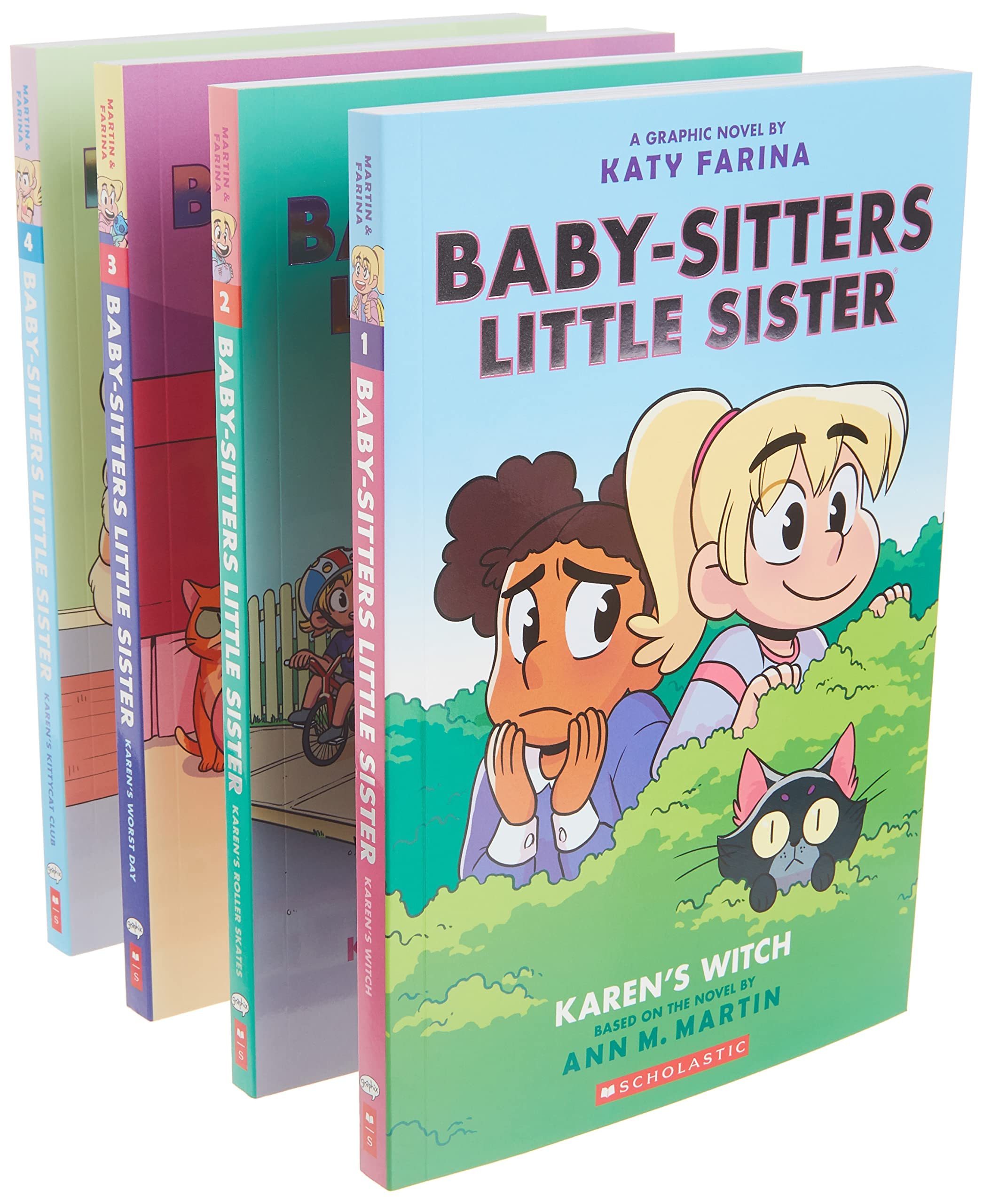 The Babysitters Little Sister Graphic Novels Box-set (Books 1 to 4) 1