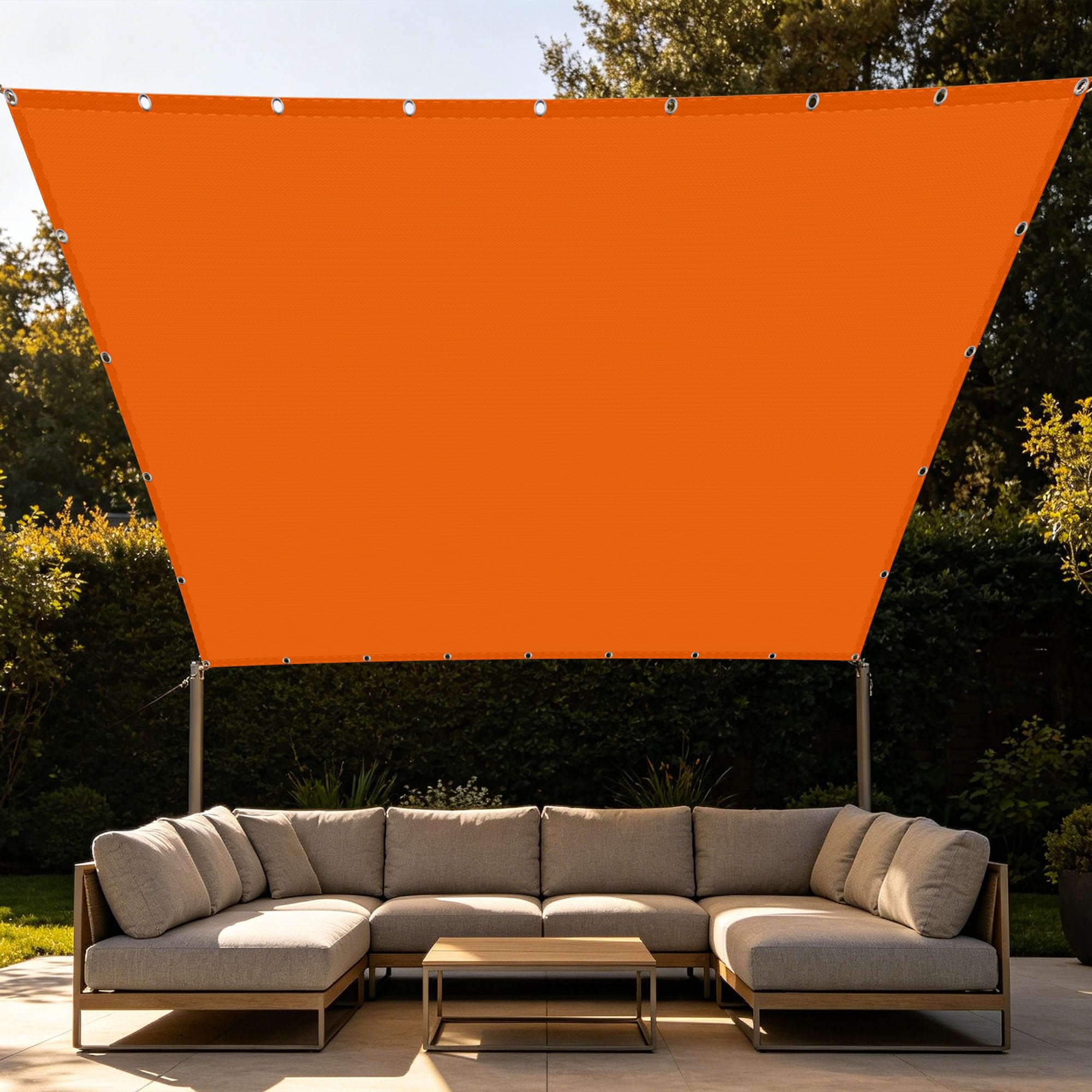 Toile de jardin orange 1.6 x 5 m, l'accessoire indispensable pour votre patio