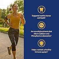 Vista 3 de Suplemento dietario Puritan's Pride con vitamina D3 5000, 200 cápsulas