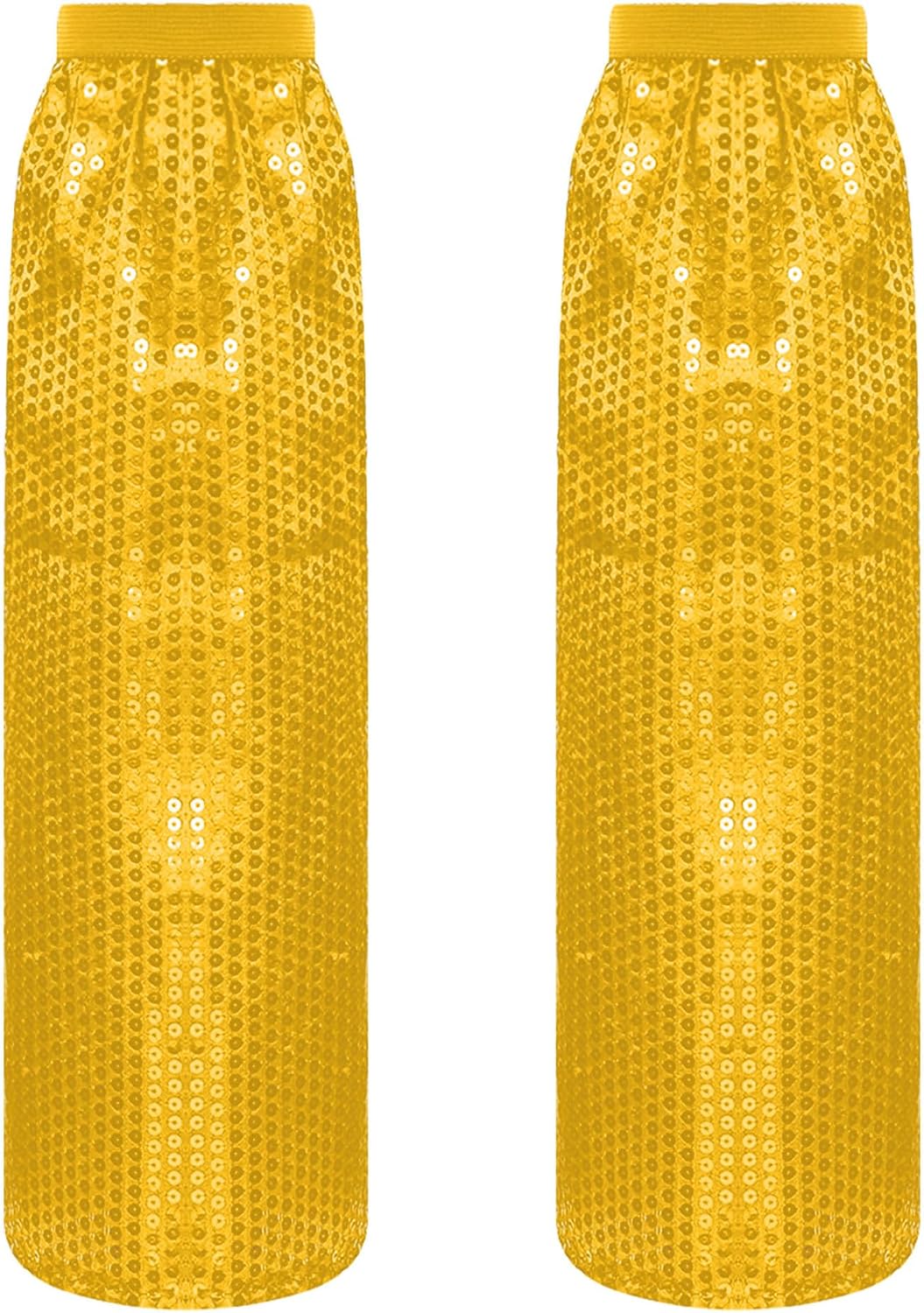 TiaoBug Women's Sequin Leg Warmers Glittering Comfy Leg Sleeves Club Party Street Wear Accessories