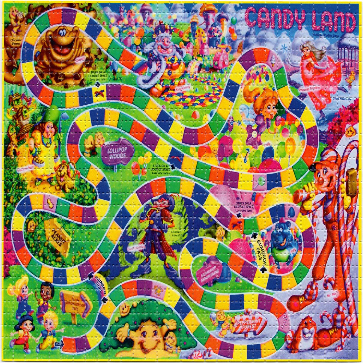 Amazon.co.jp: Candy Land Candyland Design ブロッターアート