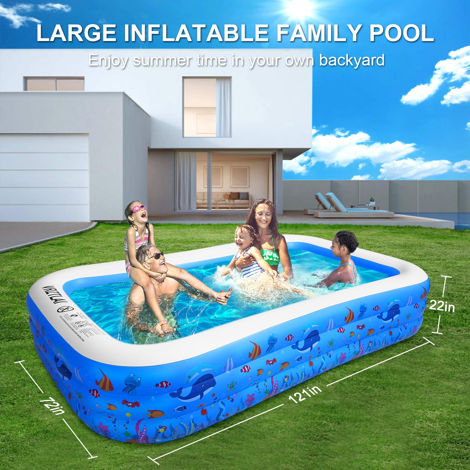 Inflatable Pool Deep MADAXY 120