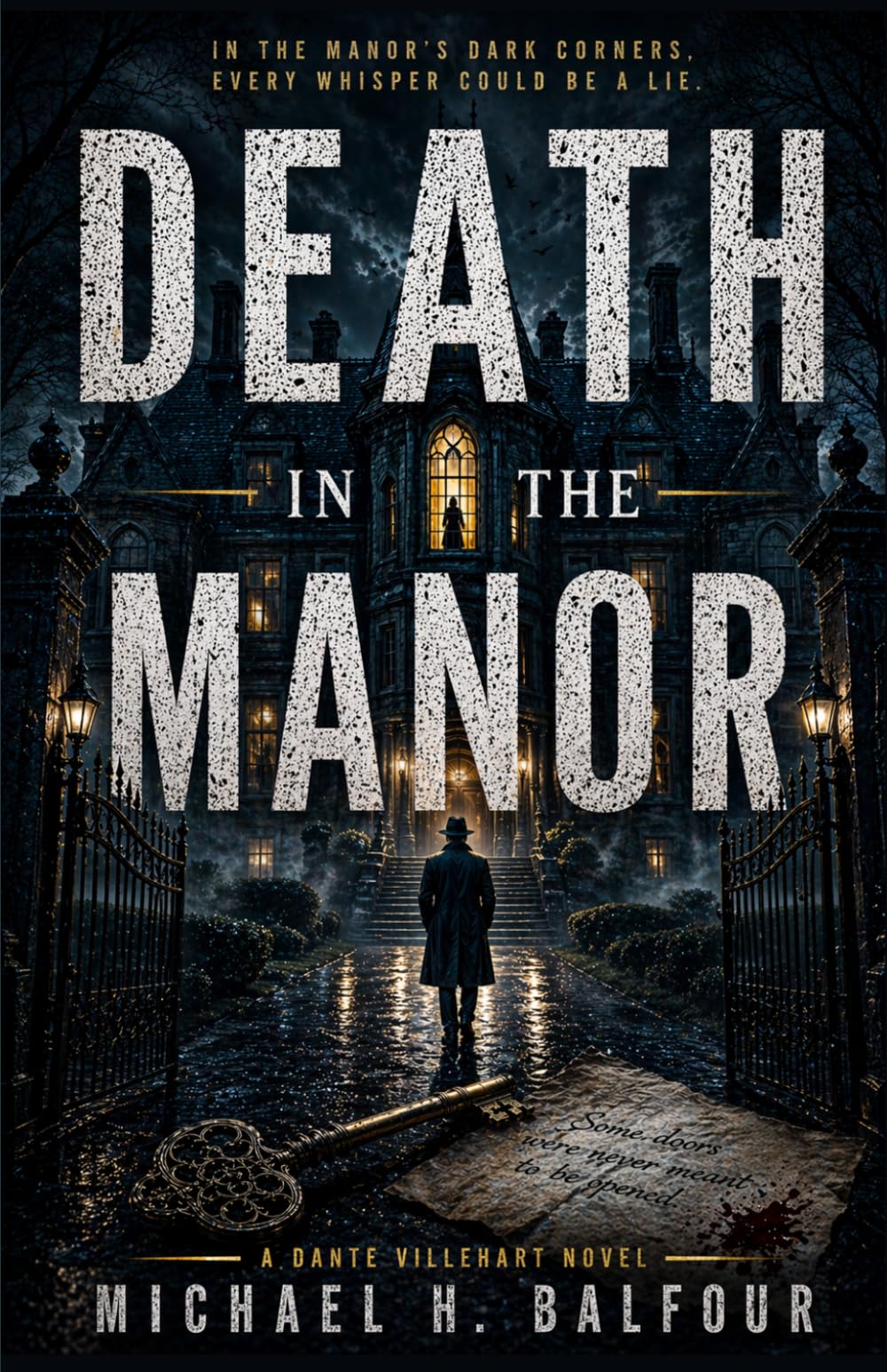 Death in the Manor: A Dante Villehart Novel, Book 2 (The Dante Villehart Redemption Series)