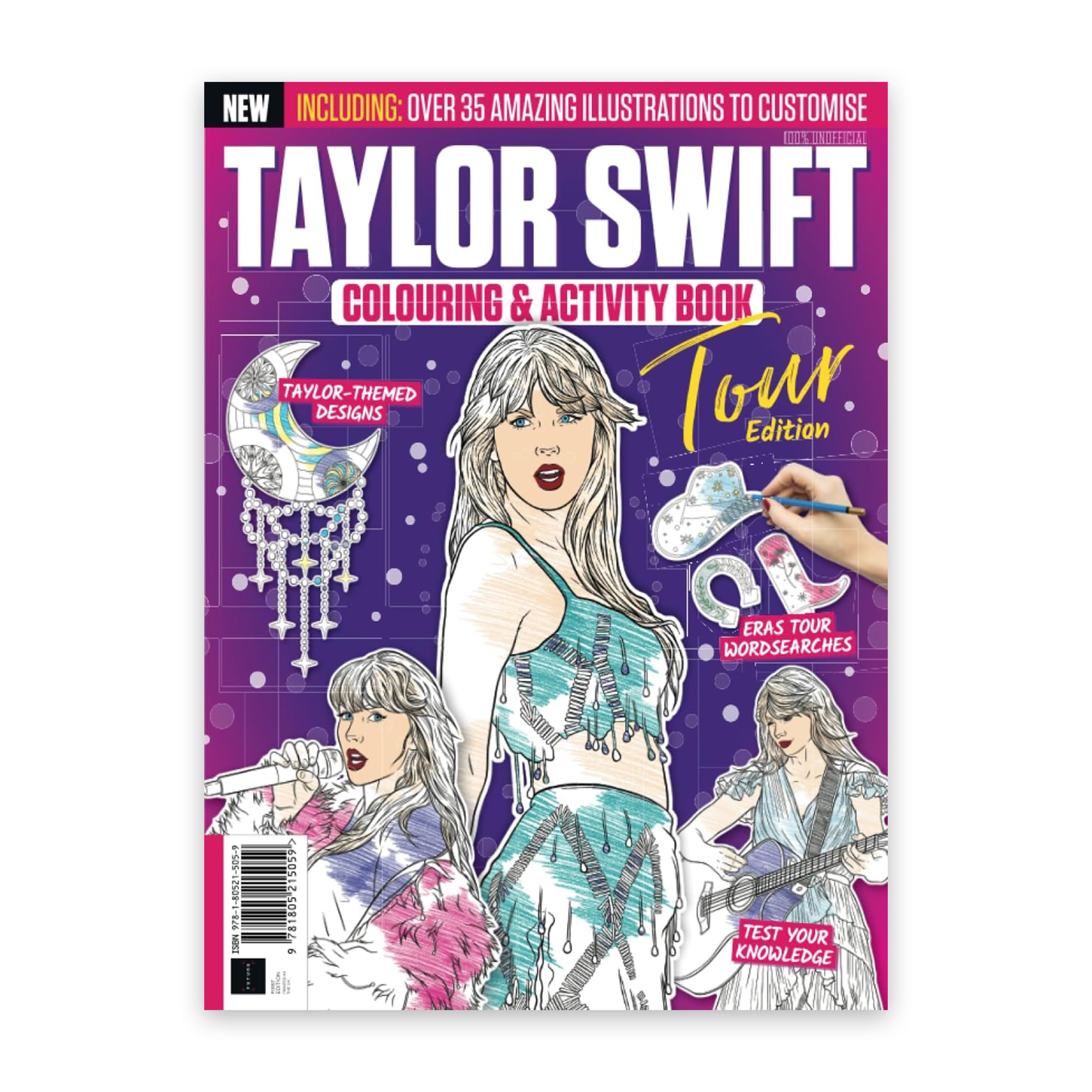 Taylor Swift Coloring & Activity Book: ERAS Tour Edition: Taylor Swift ERAS Tour Coloring & Activity Book, The Ultimate Swifties Gift Paperback – July 1, 2024