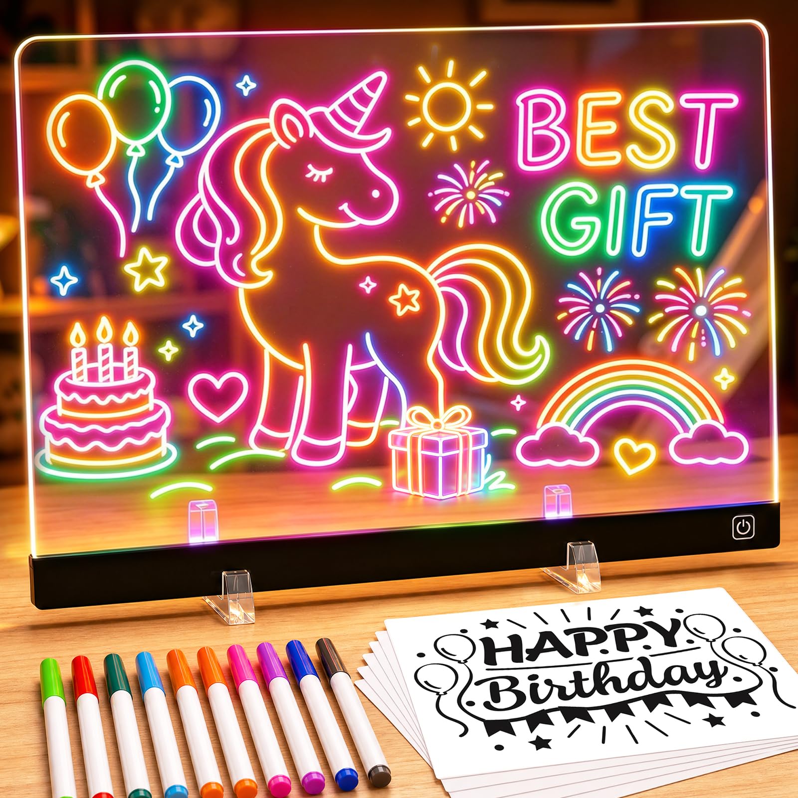 Photo 1 of CUJGT 16" LED Light Up Drawing Board