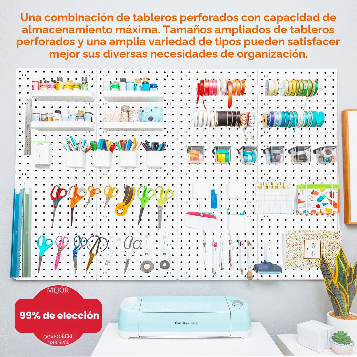 6 tableros de clavijas, tablero de clavijas, organizador de pared de tablero de clavijas, kits de tablero de clavijas para almacenamiento de tablero de clavijas, tablero de clavijas pequeño para sala