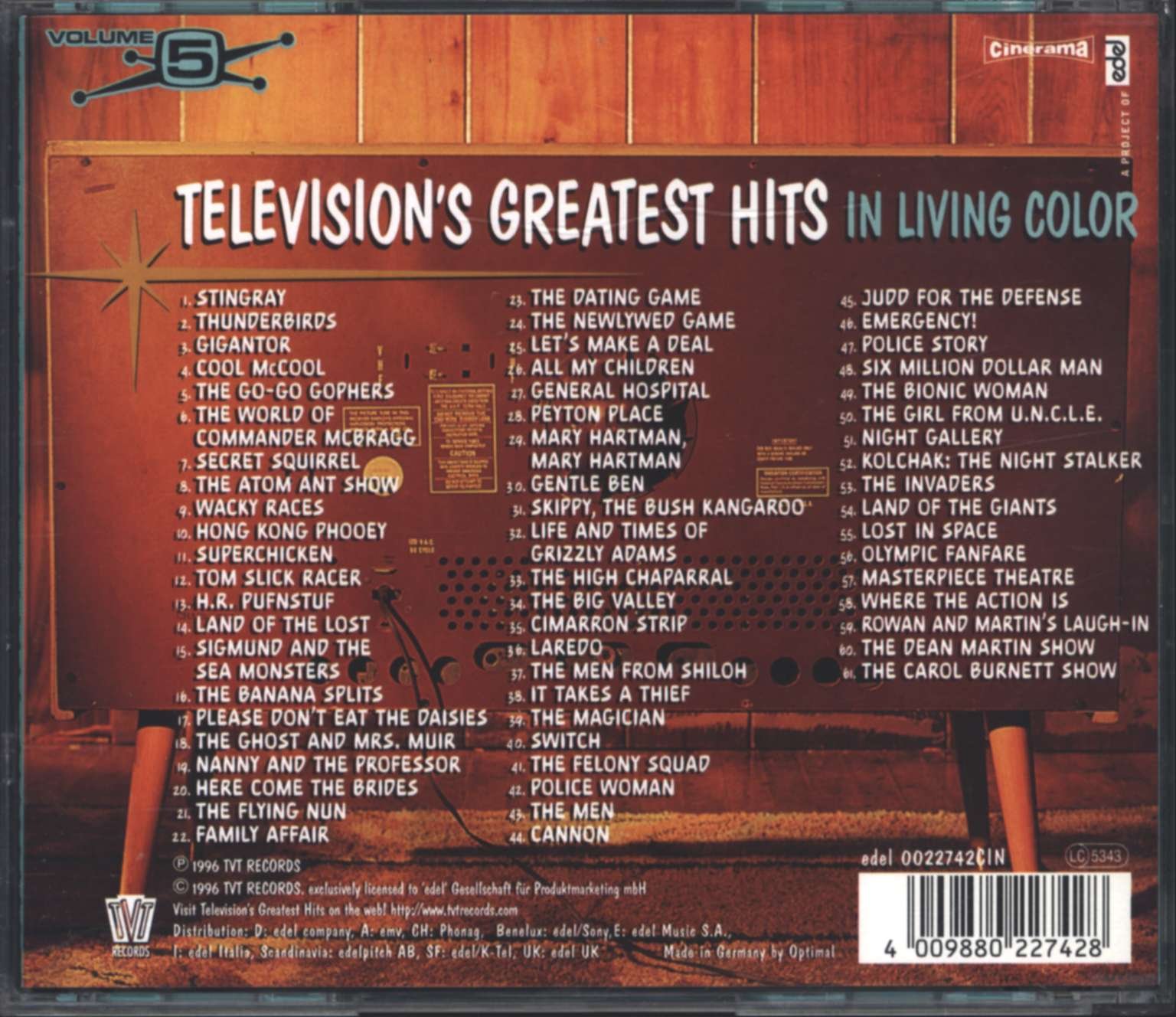 Television's Greatest Hits 5