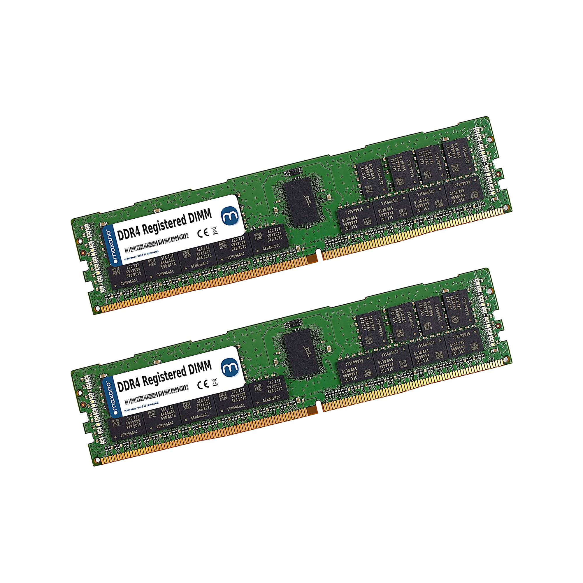 Maxano 64GB Kit (2x32GB) RAM kompatibel mit Dell Precision 5810 Tower (DDR4 PC4-19200, RDIMM, ECC)