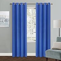 Vista 137 de MYSKY HOME - Cortinas opacas amarillas para sala de estar y dormitorio, cortinas de 84 pulgadas de largo, con ojales, cortinas de oscurecimiento