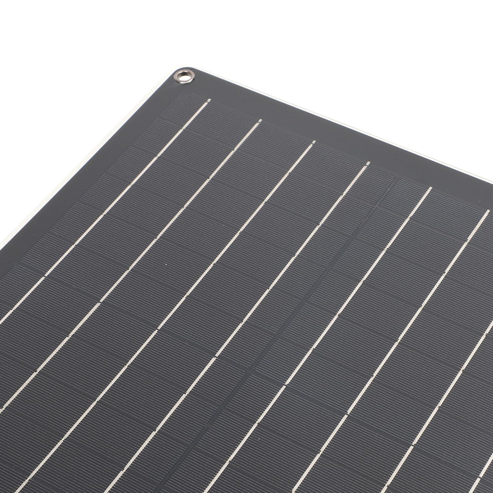 Fafeicy Ładowarka Samochodowa do Paneli Słonecznych 30 W, Przenośny Zestaw do ładowania energią słoneczną z Lustrzanym Szkłem Fotowoltaicznym, Akumulatora Samochodowego i Motocyklowego