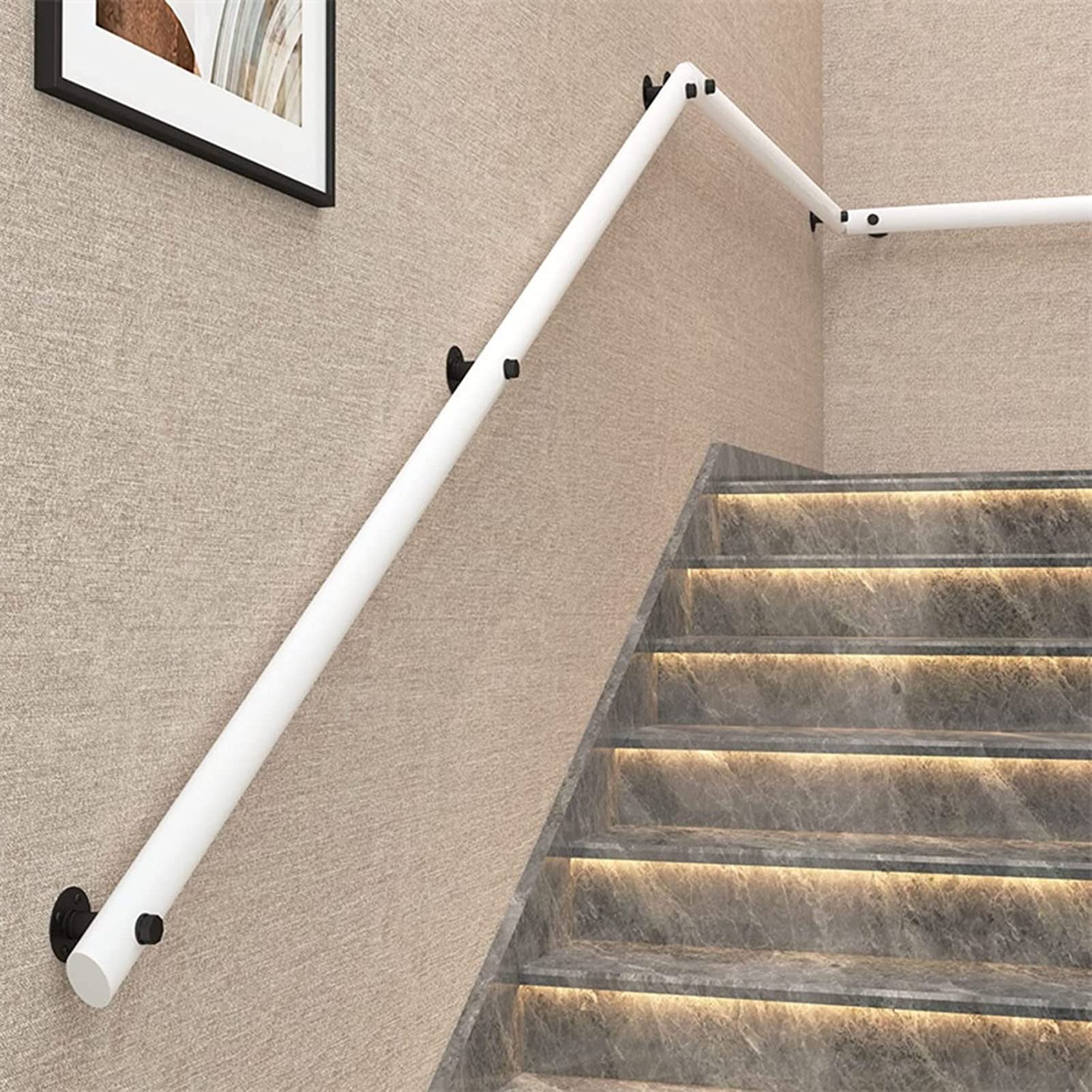 Rampe de soutien escalier pour personnes âgées en bois massif sécurisé de 1 à 20 pieds