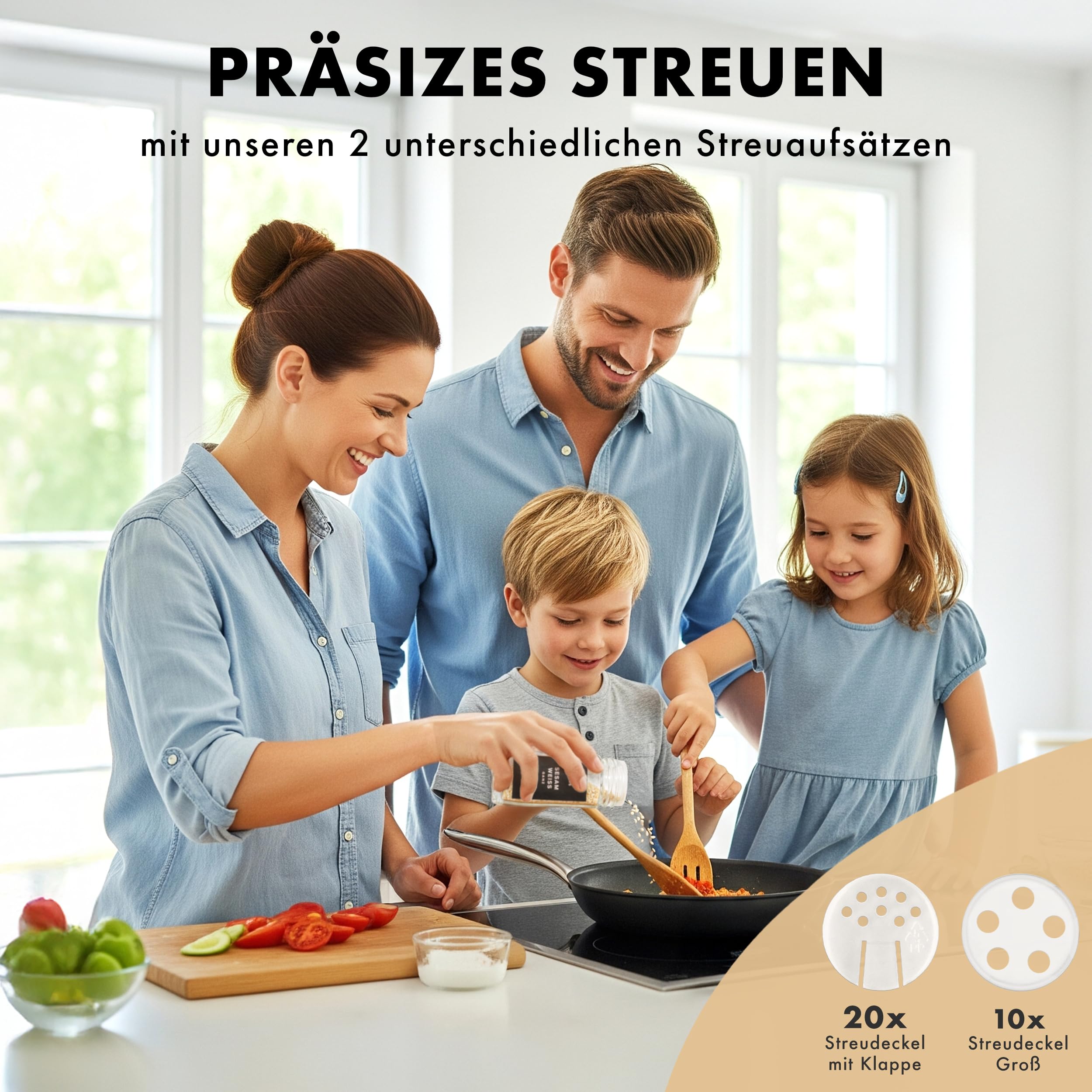 EDELHAUS Gewürzregal Schublade Metall Verstellbar mit 24 Gewürzgläser und 240 Ettiketen - Gewürz Organizer Schublade Küche - Schubladeneinsatz Gewürze Aufbewahrung - Gewürzaufbewahrung - Gewürzeinsatz