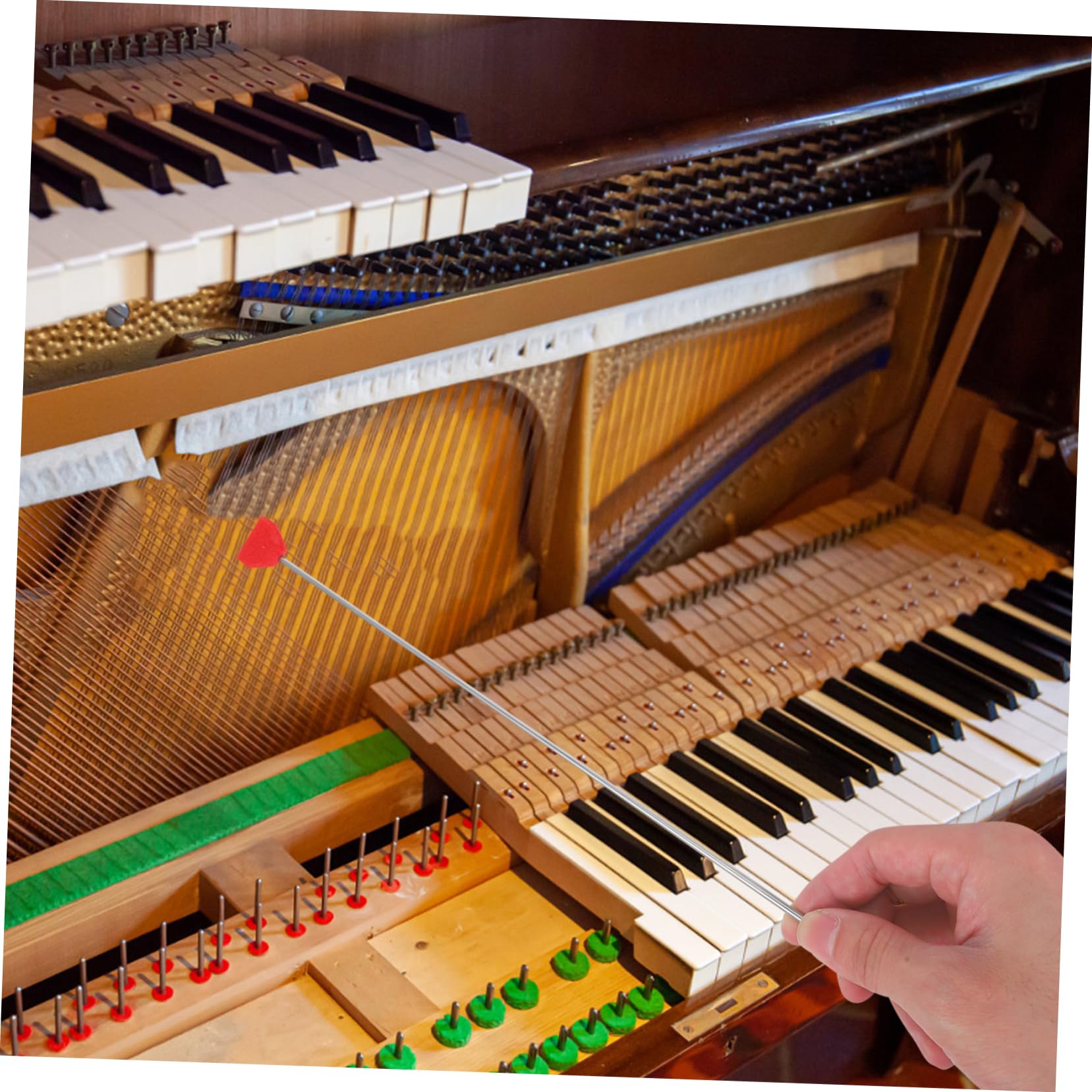 Veemoon Professional Piano Cleaning Kit Accessories Soundboard Cleaner 3-piece Set Grand Piano