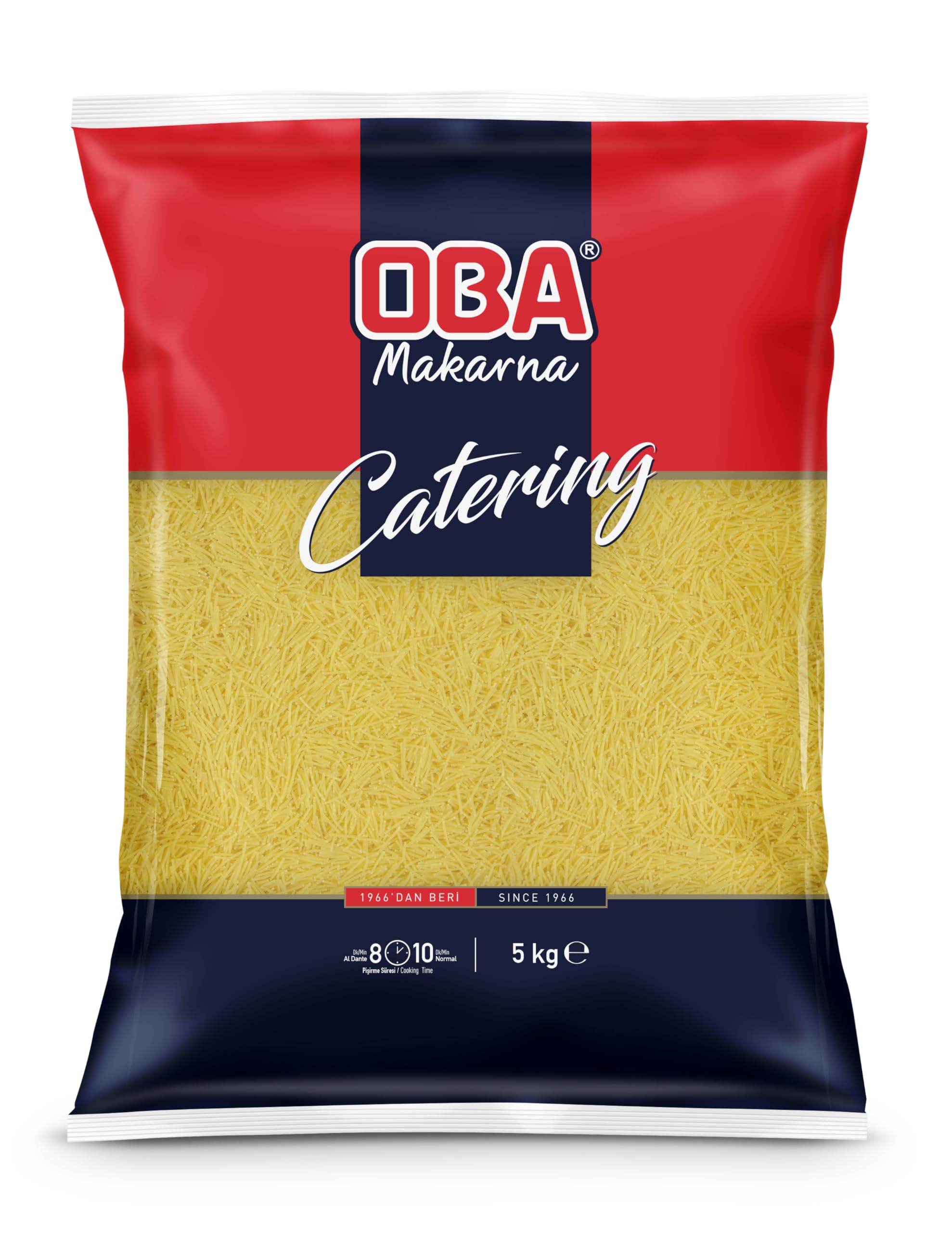 Oba Catering İnce Tel Şehriye 5 Kg